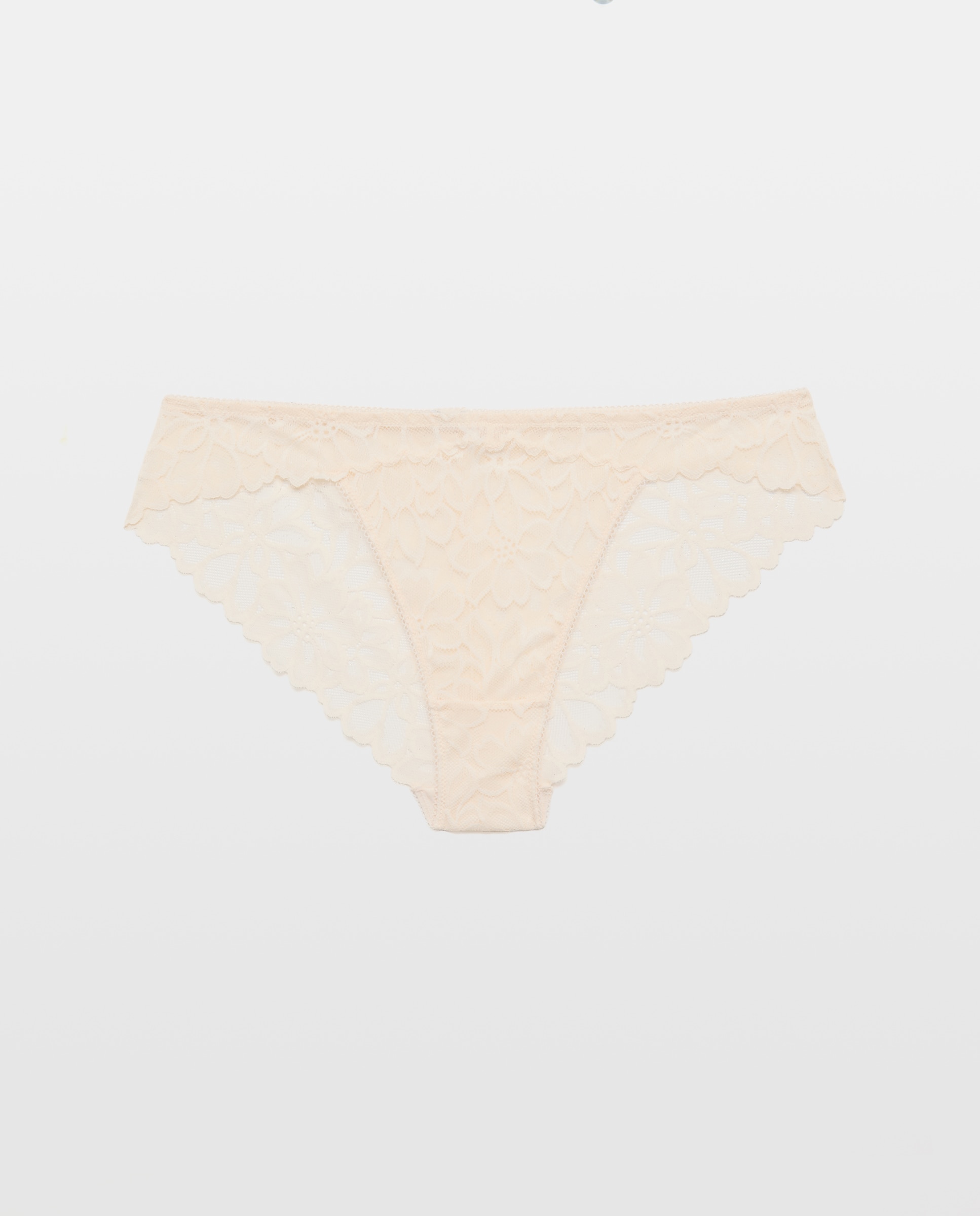 Cueca de Renda 150 Baunilha-3