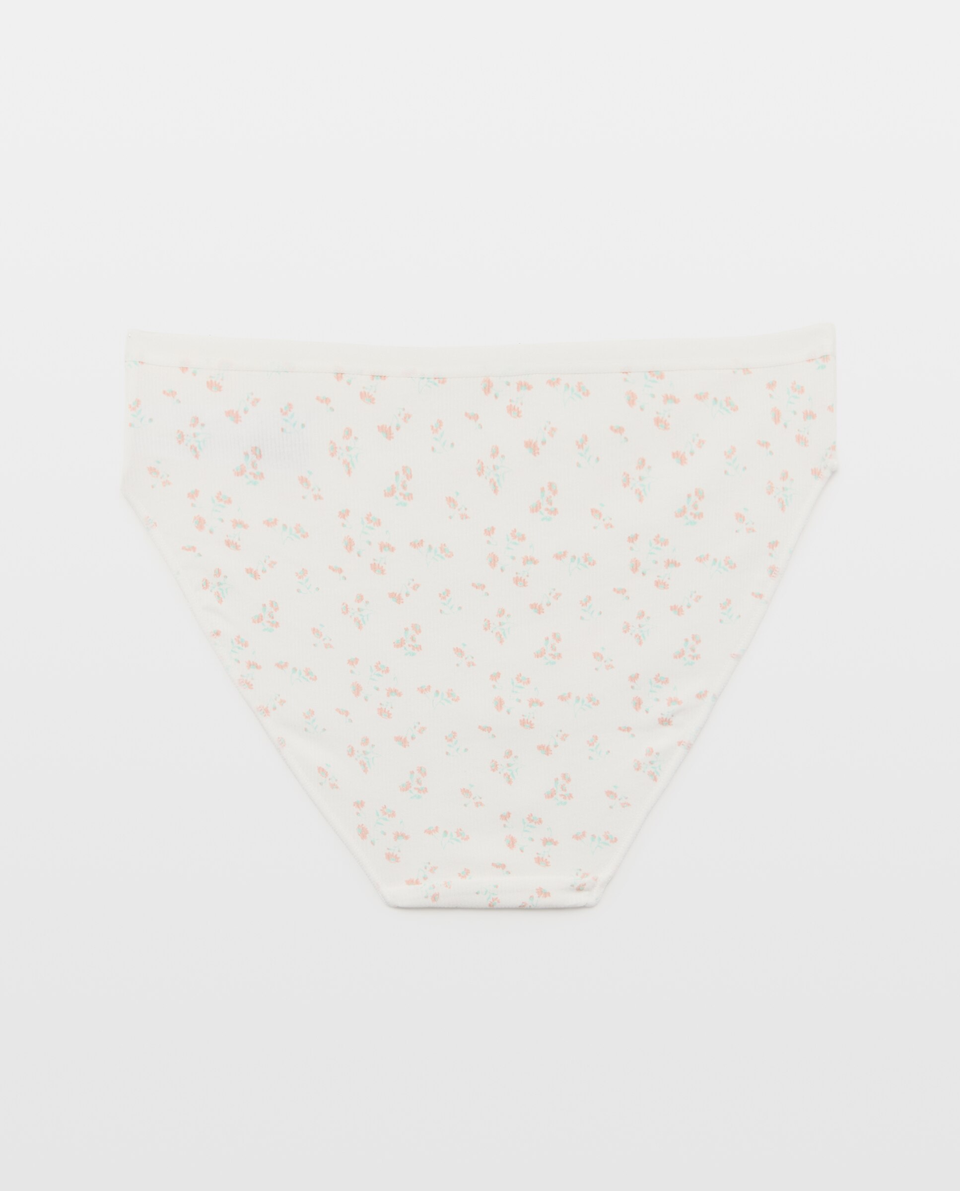 Pack de 3 Cuecas com Estampado Floral Rosa-5