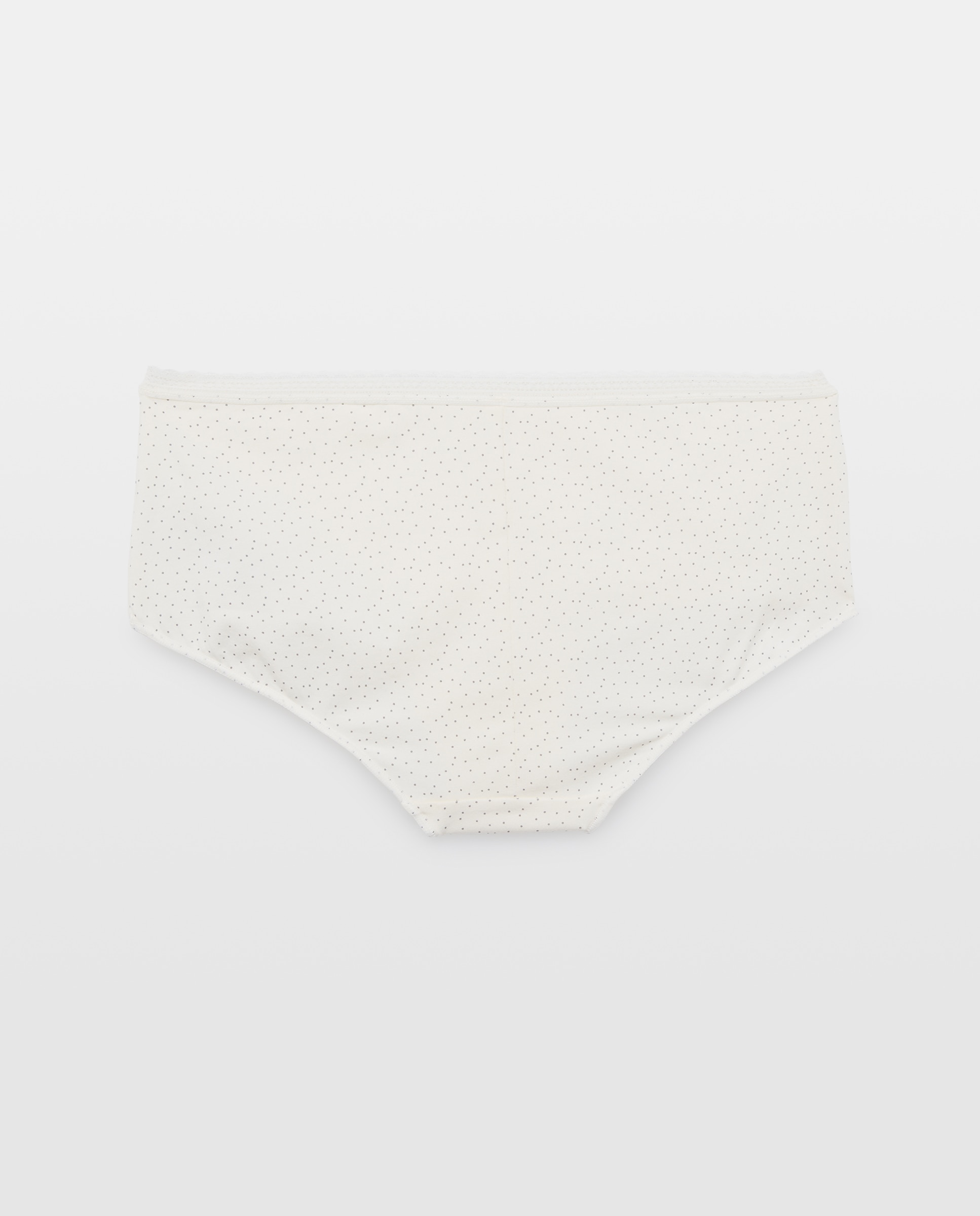 Pack de 2 Culottes com Detalhe de Elástico Branco-5