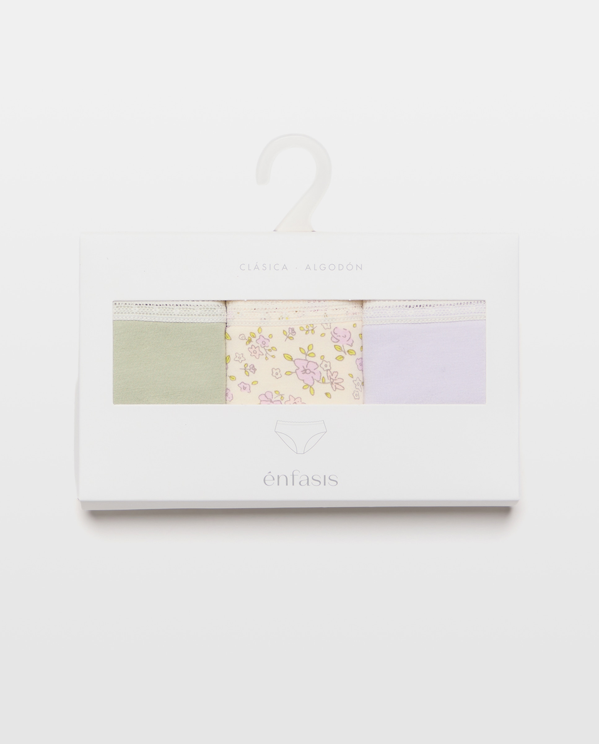 Pack de 3 Cuecas com Detalhe de Elástico Multicolor-6