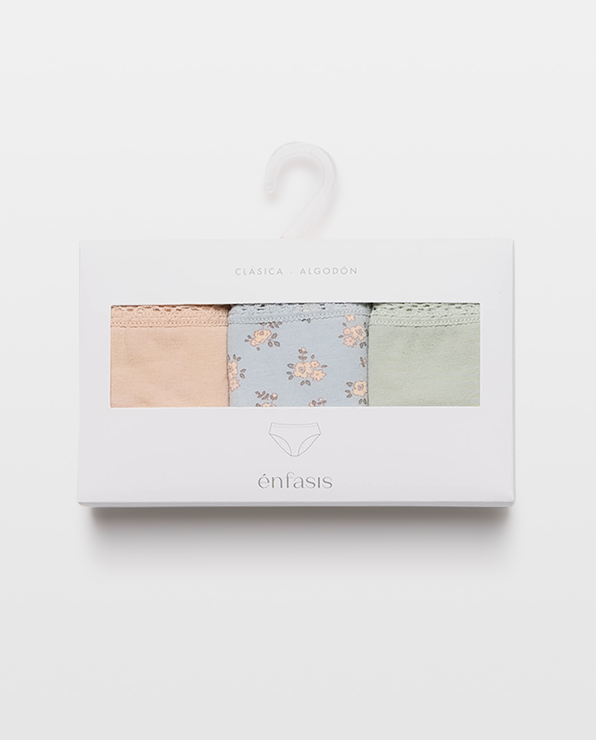 Pack de 3 Cuecas com Detalhe de Elástico Azul-6