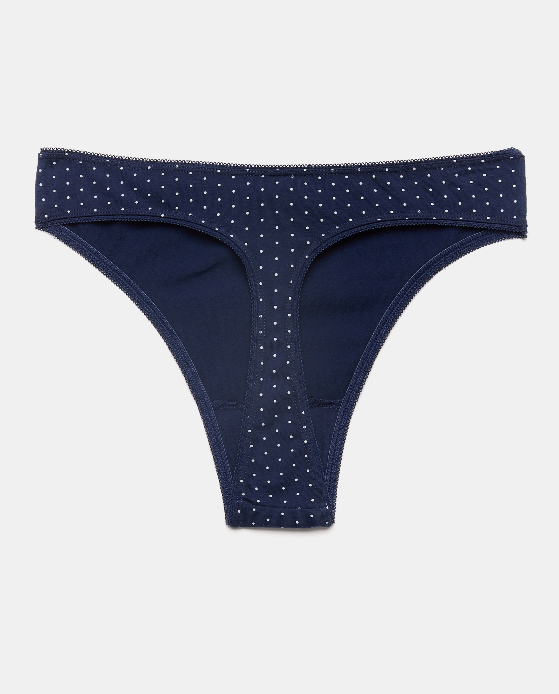 Pack de 7 Tangas de Malha - Vermelho Multicolor-5