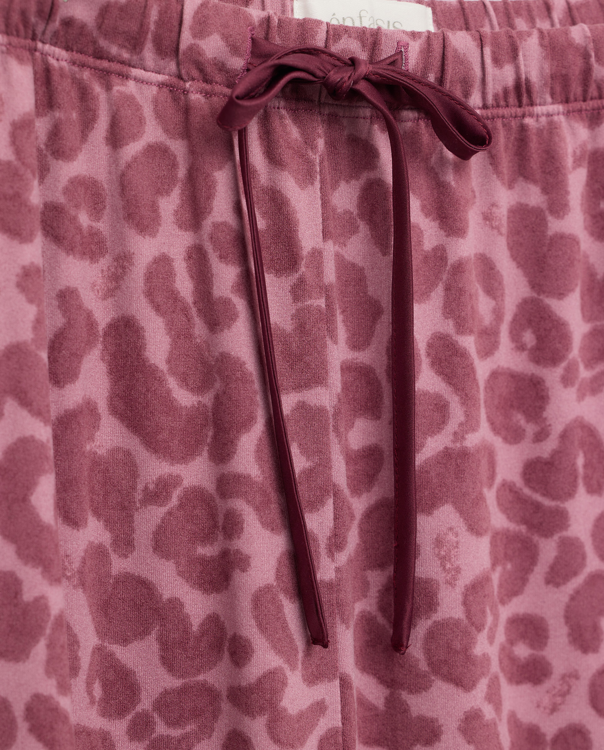 Pijama Camiseiro Estampado Rosa-4