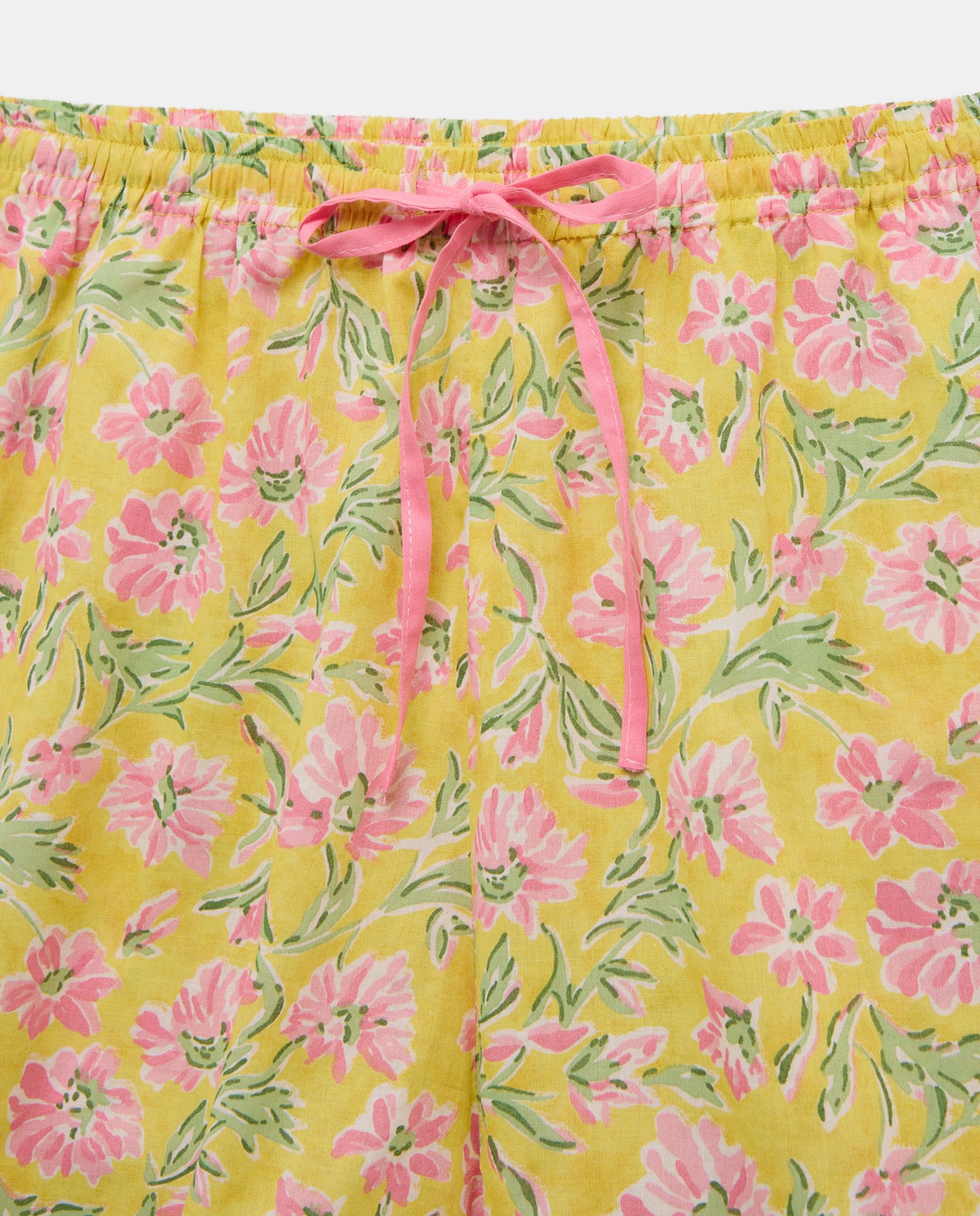 Pijama de Manga Curta e Estampado Posicional Multicolor-4