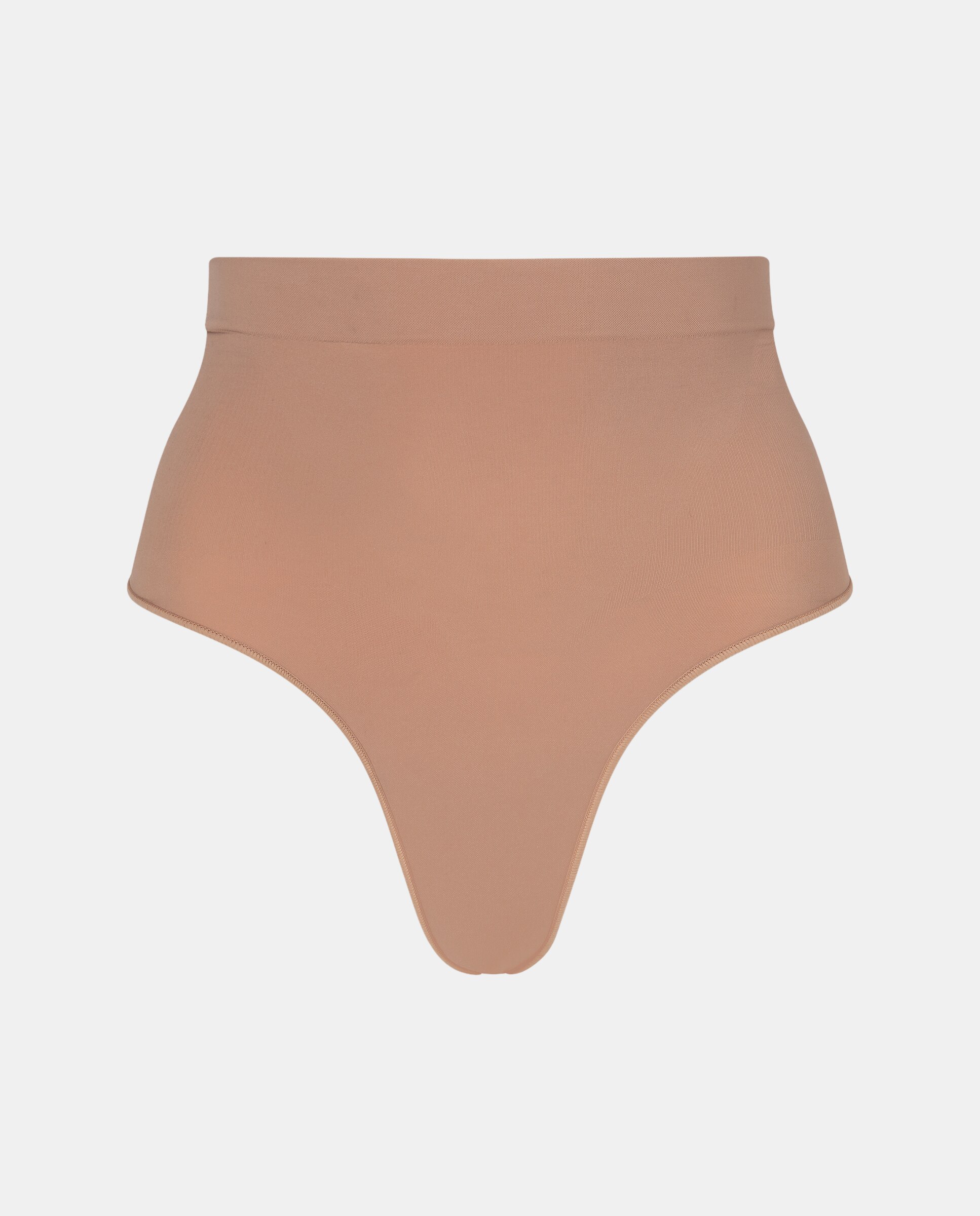 Tanga de mujer moldeadora sin costuras - Énfasis - Tostado Tostado-4