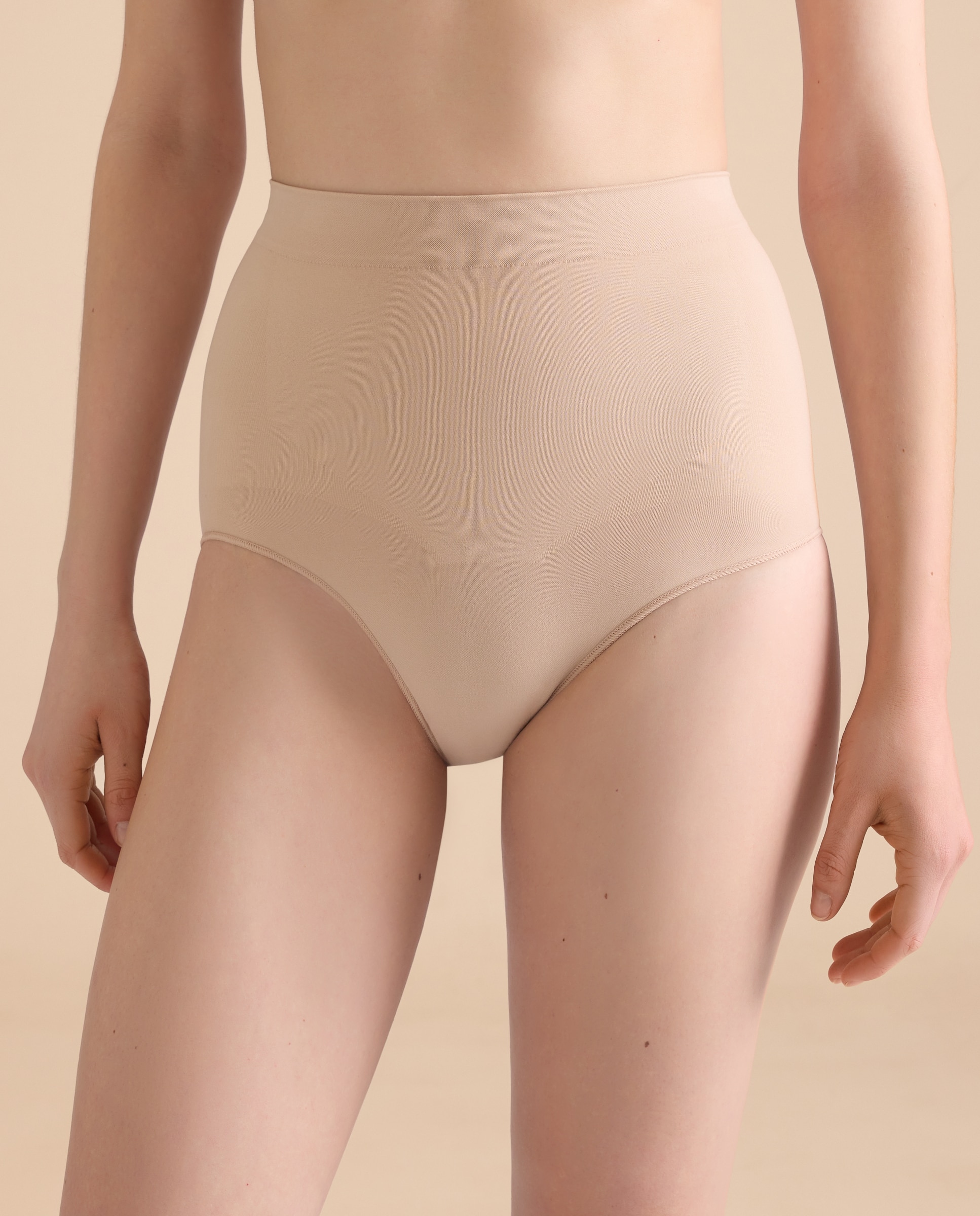 Braga de mujer moldeadora sin costuras - Énfasis - Beige Beige-2