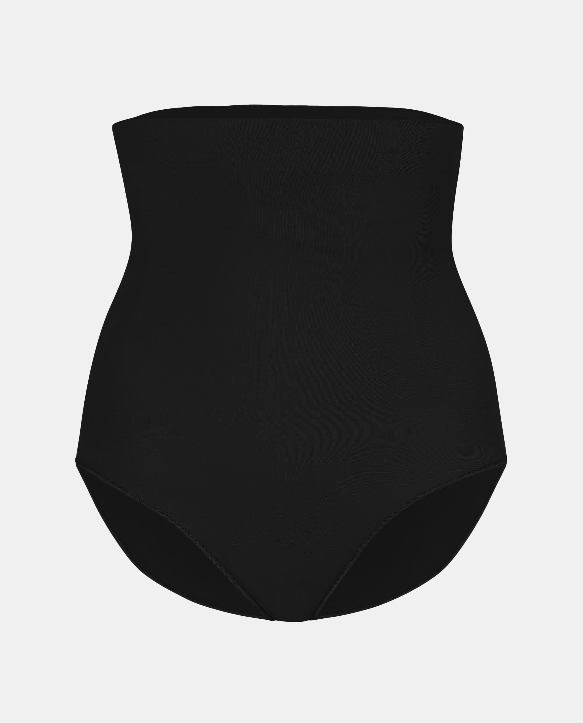 Braga de mujer alta moldeadora sin costuras - Énfasis - Negro Negro-4