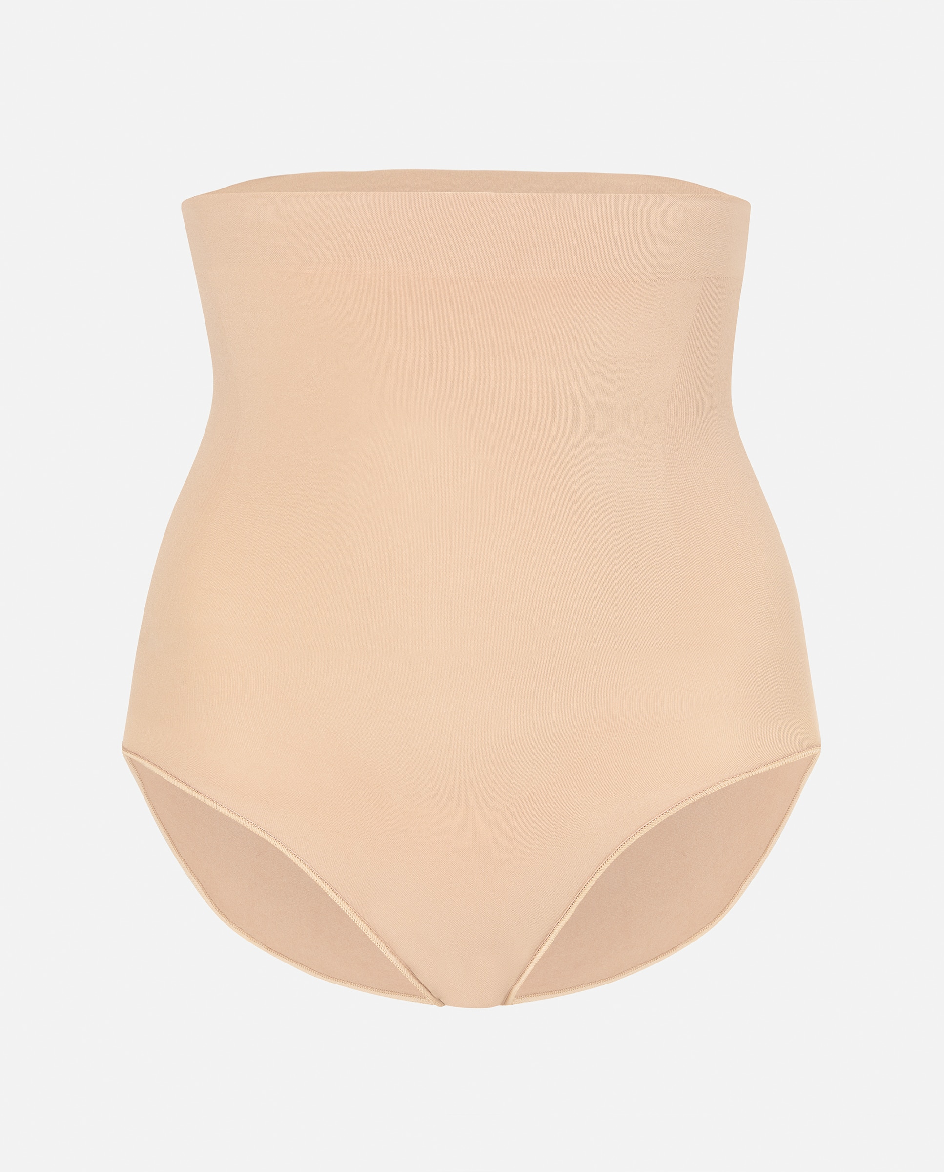 Braga de mujer alta moldeadora sin costuras - Énfasis - Beige Beige-4
