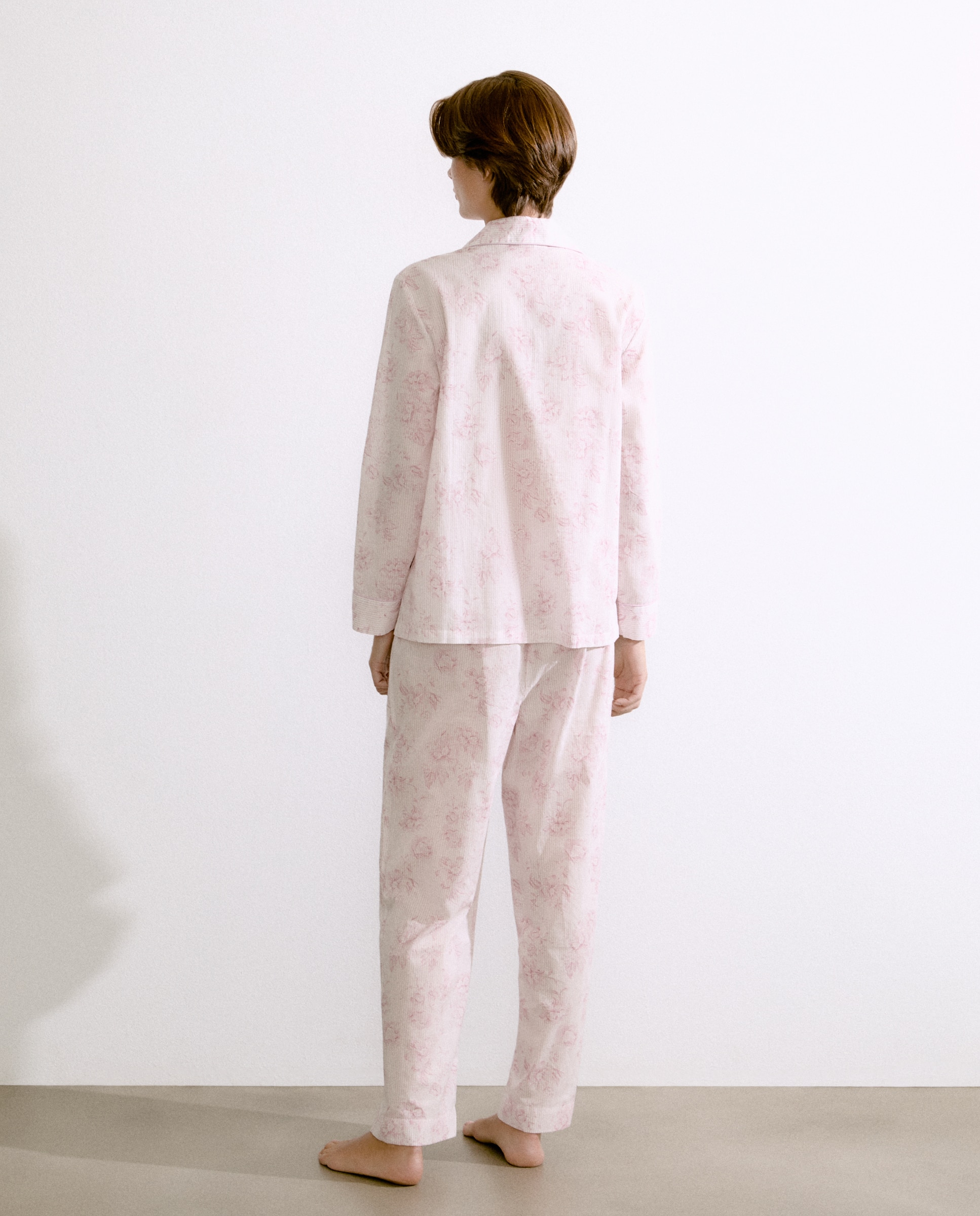 Pijama Camiseiro Rosa-2