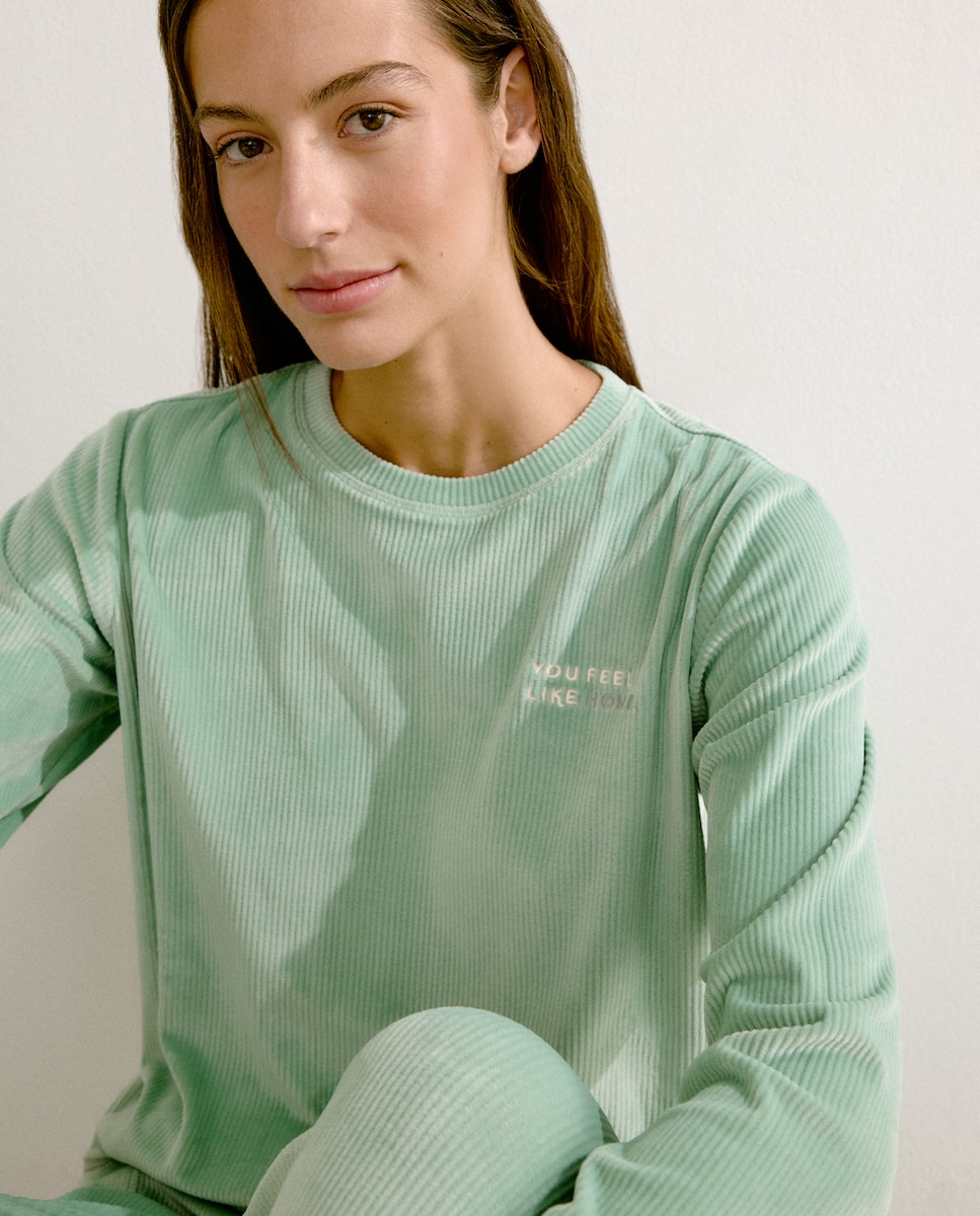 Pijama Liso Sabão-3