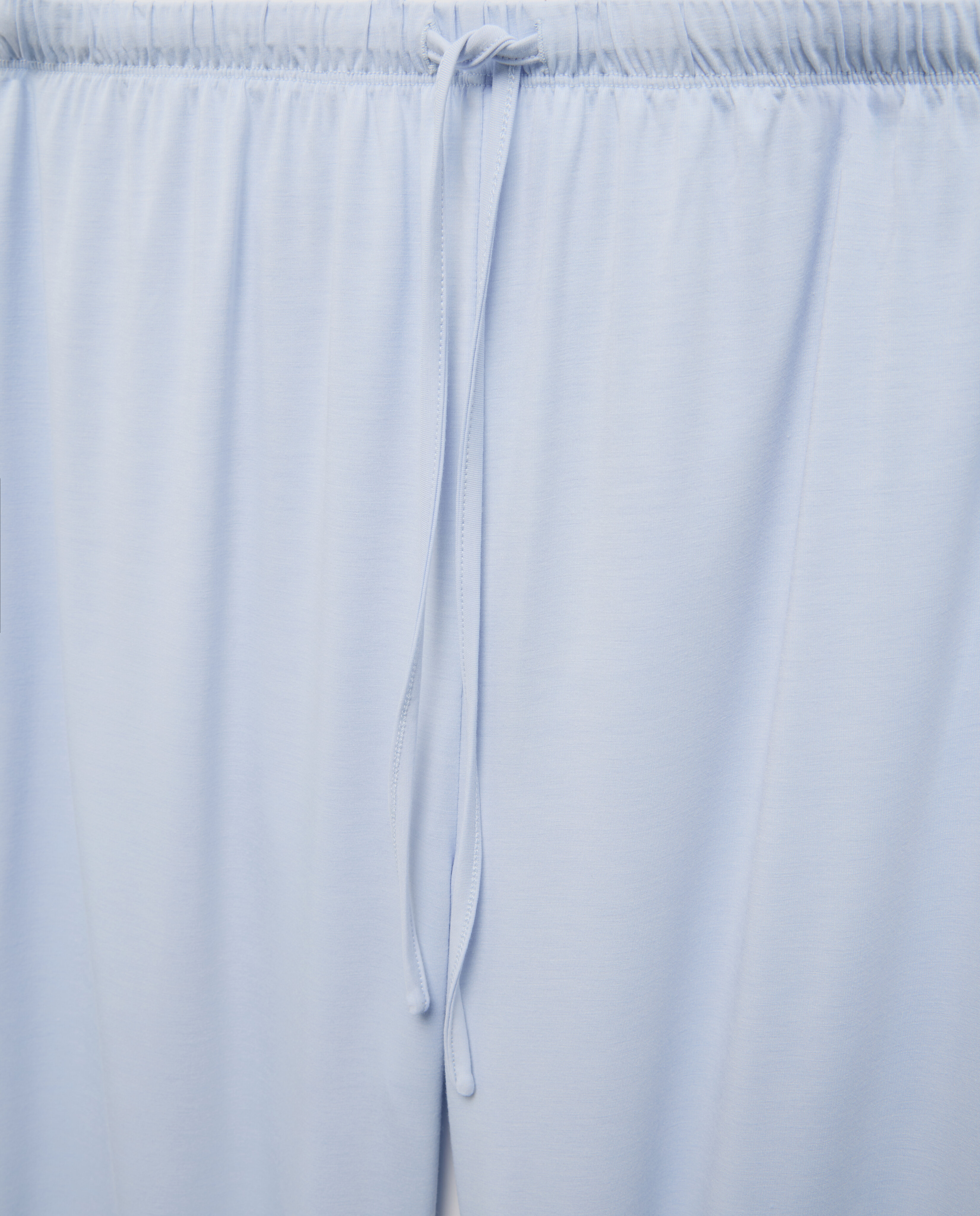 Pijama Liso de Alças 410 Azul Claro-5