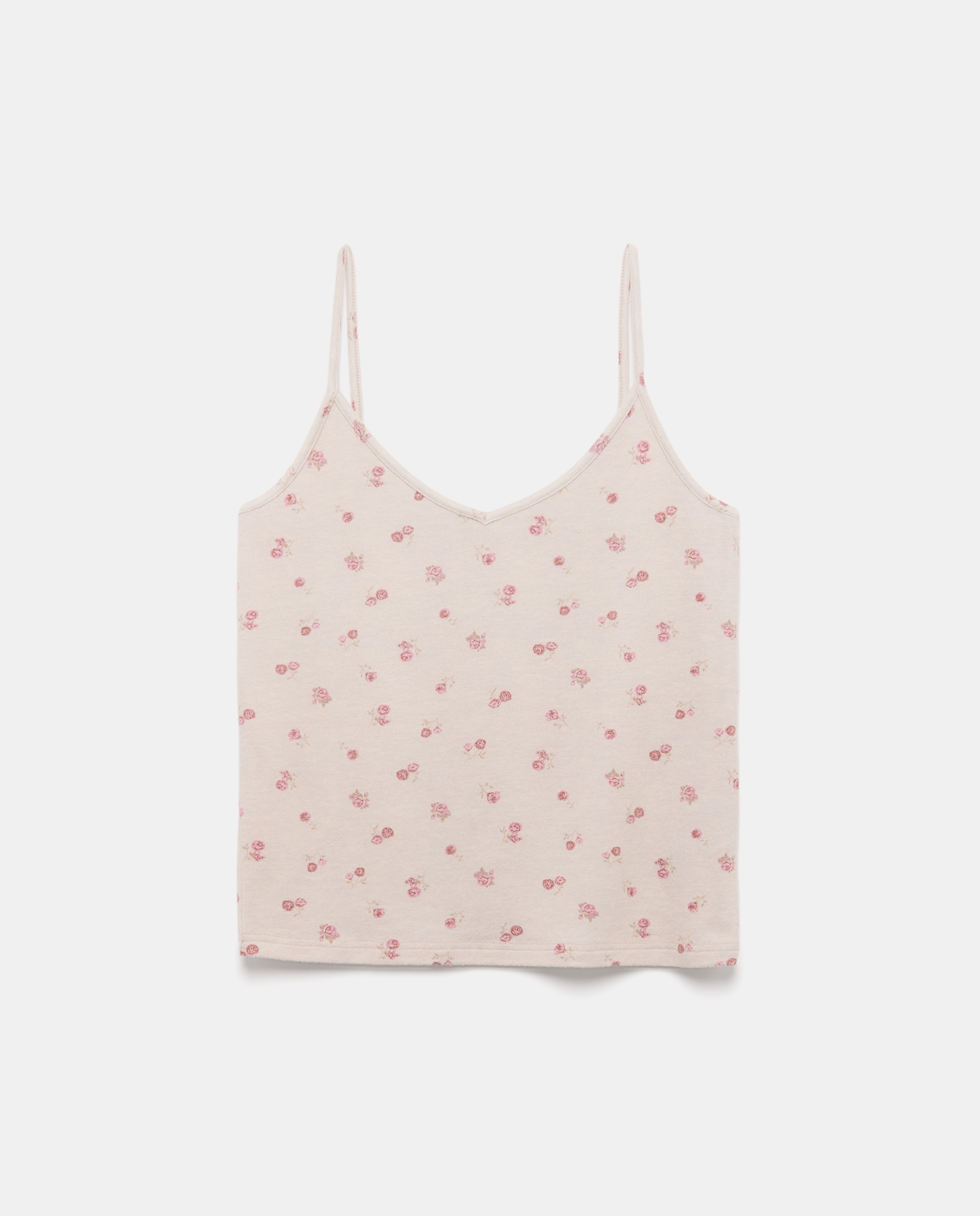 Pijama com Estampado e Laço Rosa-6