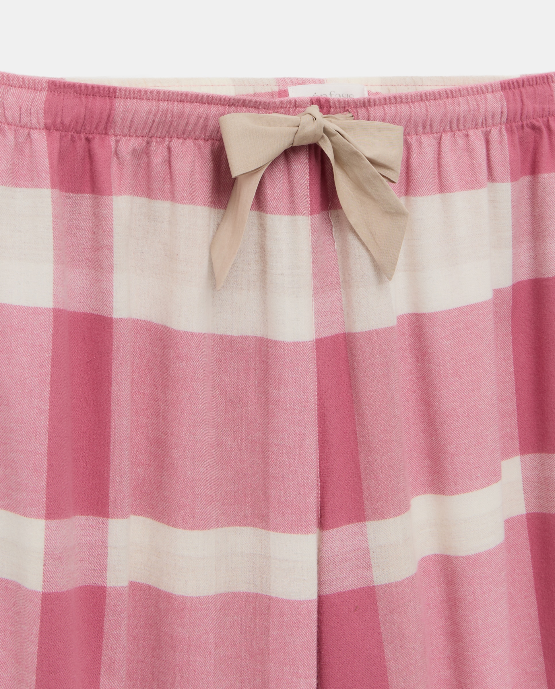 Pijama com botões Rosa-4