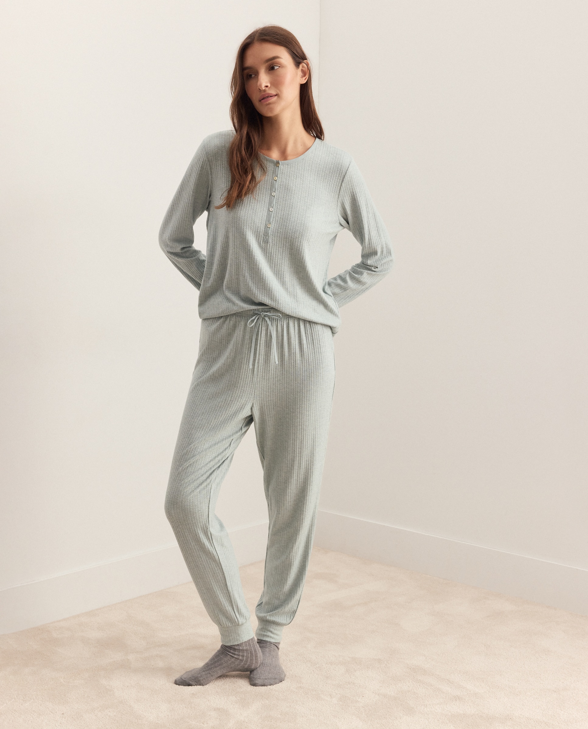 Imagem 0 de Pijama com botões