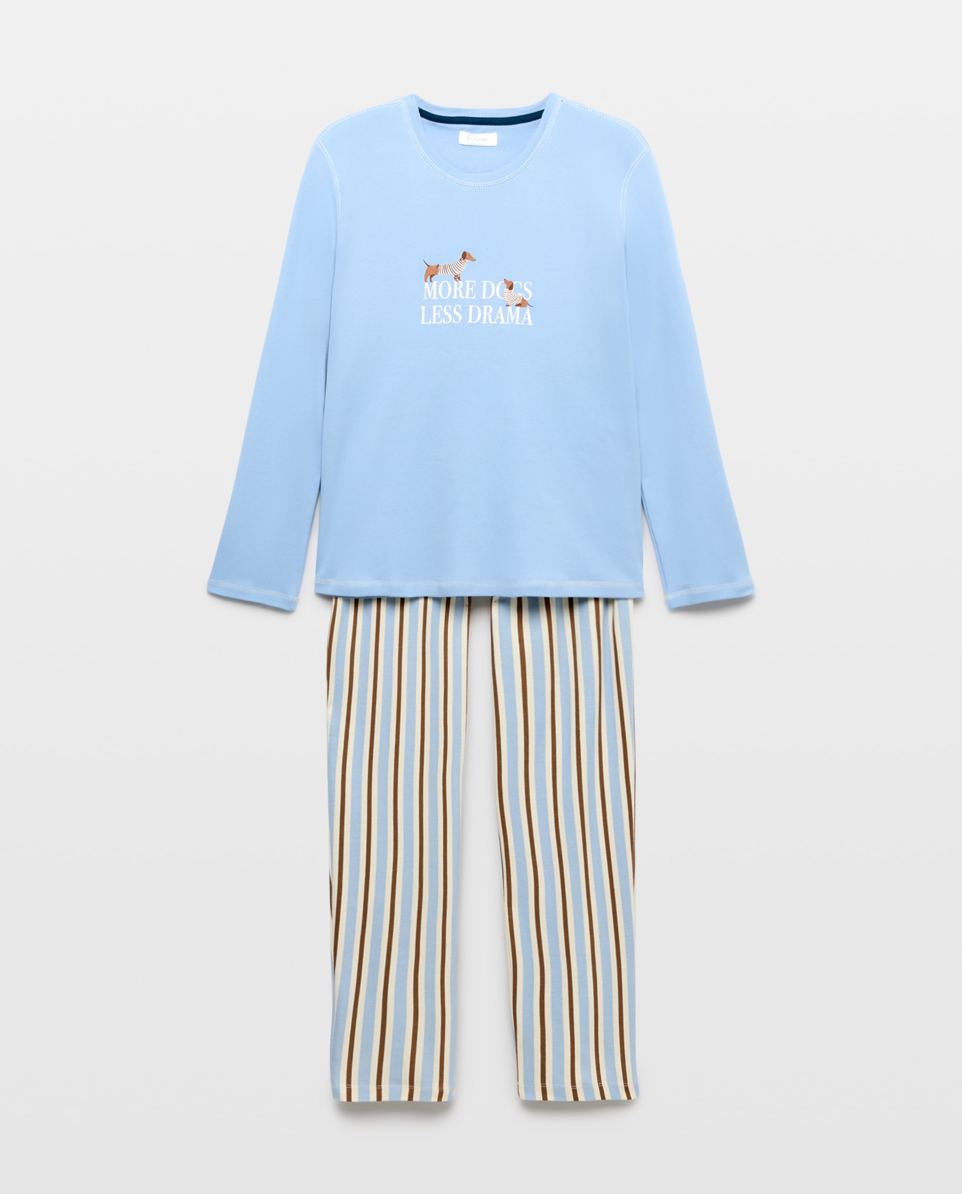 Imagem 0 de Pijama com Estampado Posicionado