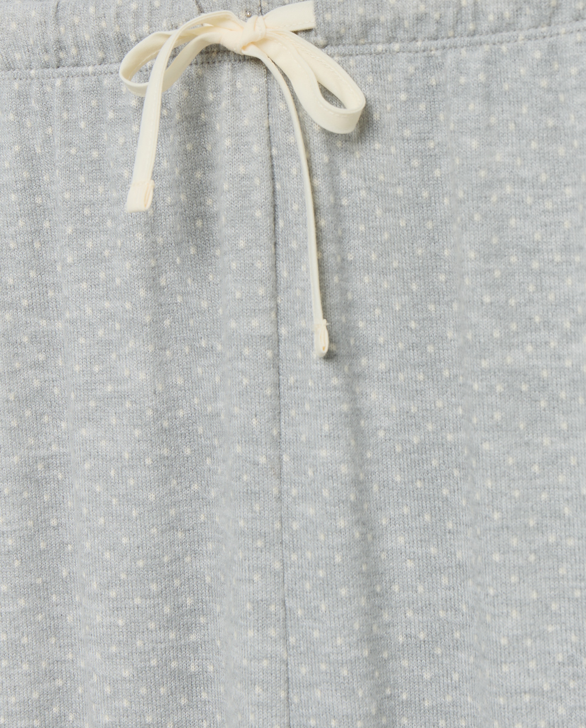 Pijama completo con topitos de mujer - Énfasis - Gris claro Gris claro-4