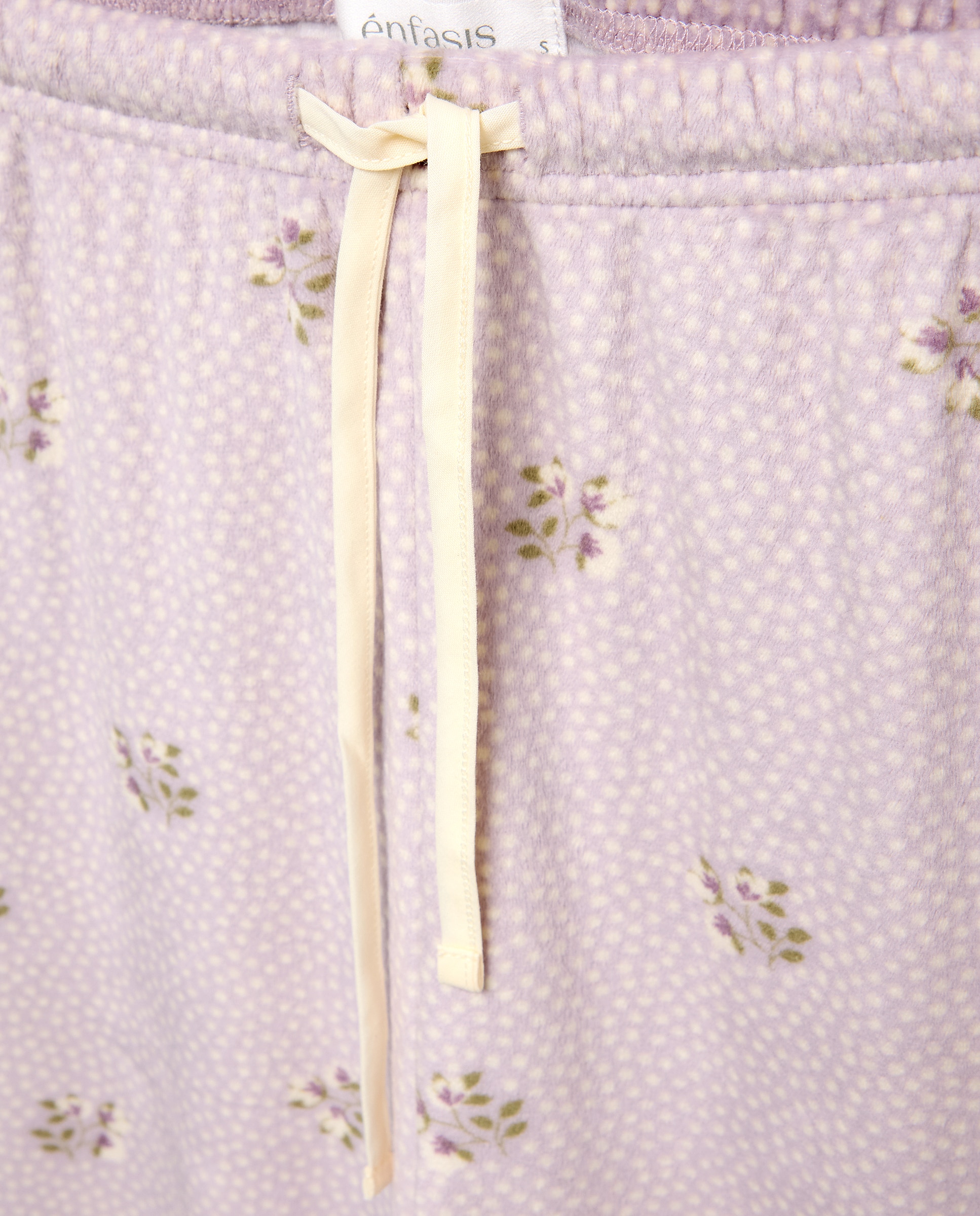 Pijama completo liso de mujer - Énfasis - 284 Lila 284 Lila-4