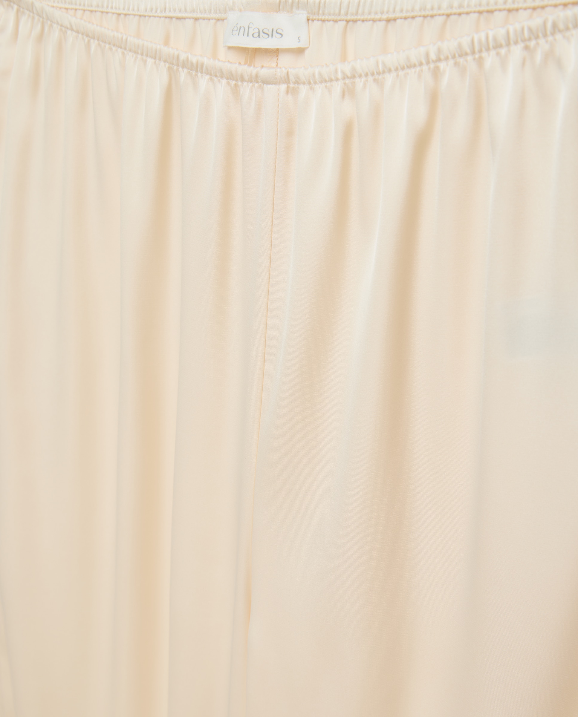 Pijama tirantes de mujer con pantalón largo de satén - Énfasis - 150 Vainilla 150 Vainilla-5