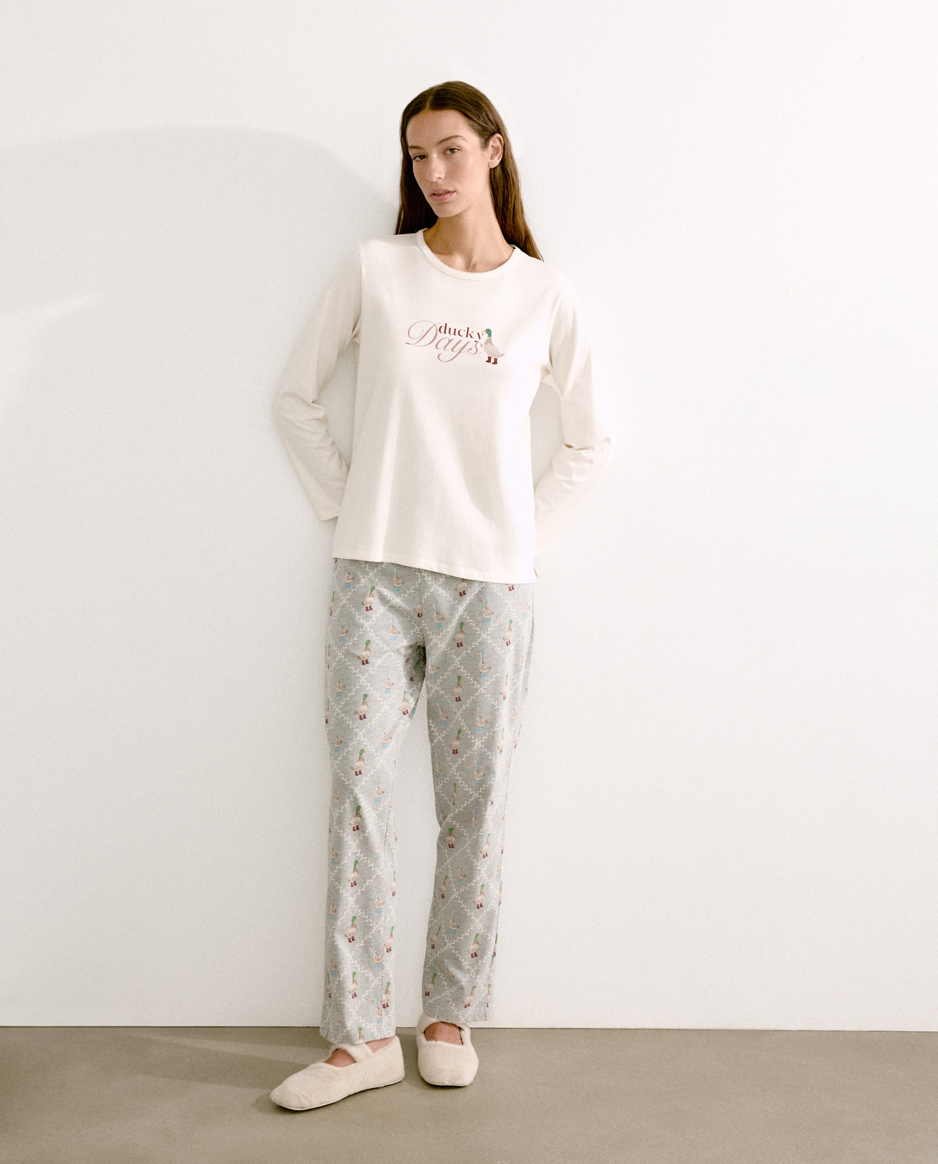 Pijama estampado Multicolor-1