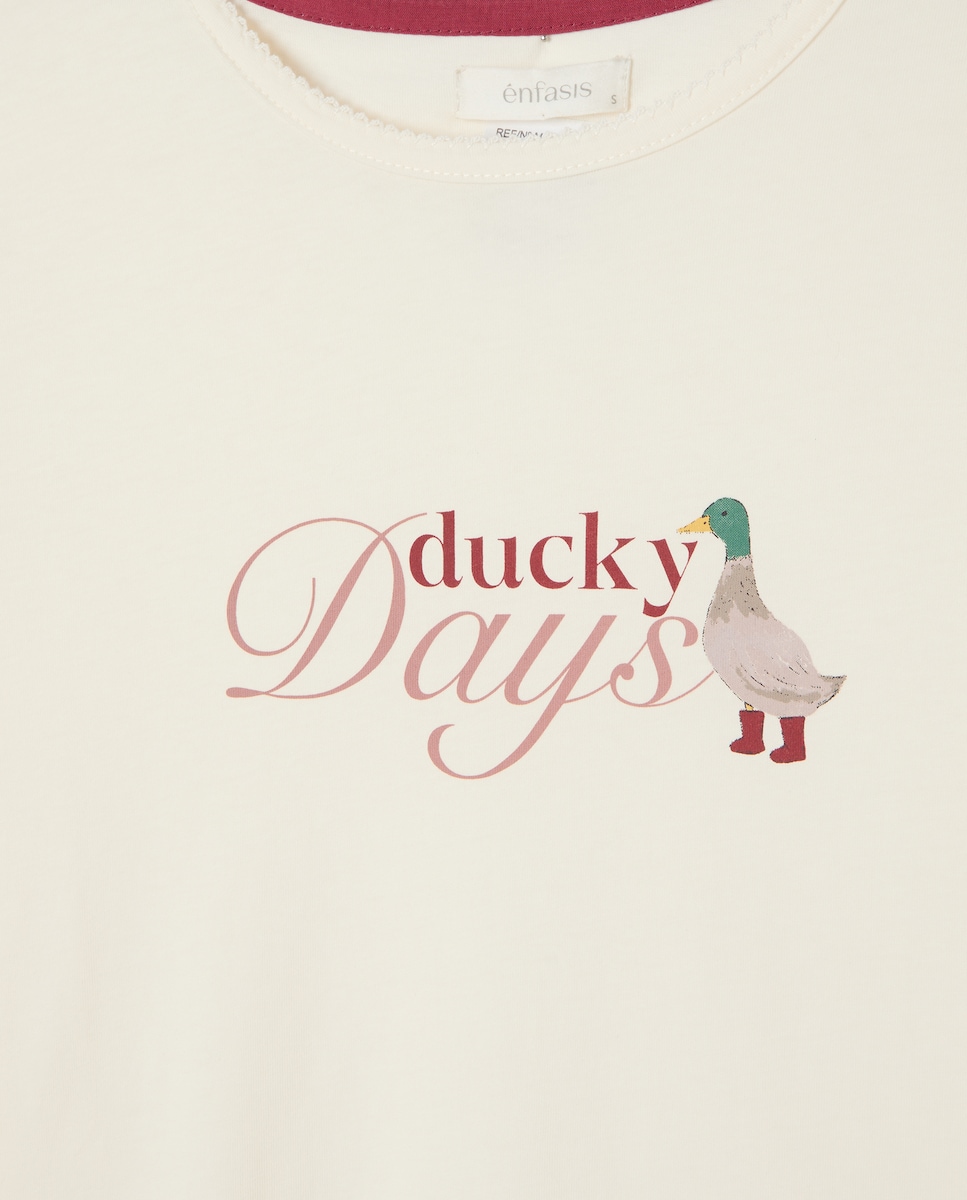 Pijama estampado Multicolor-5