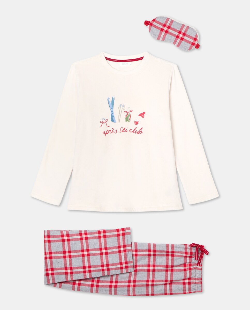 Imagem 0 de Pijama Completo Let It Snow