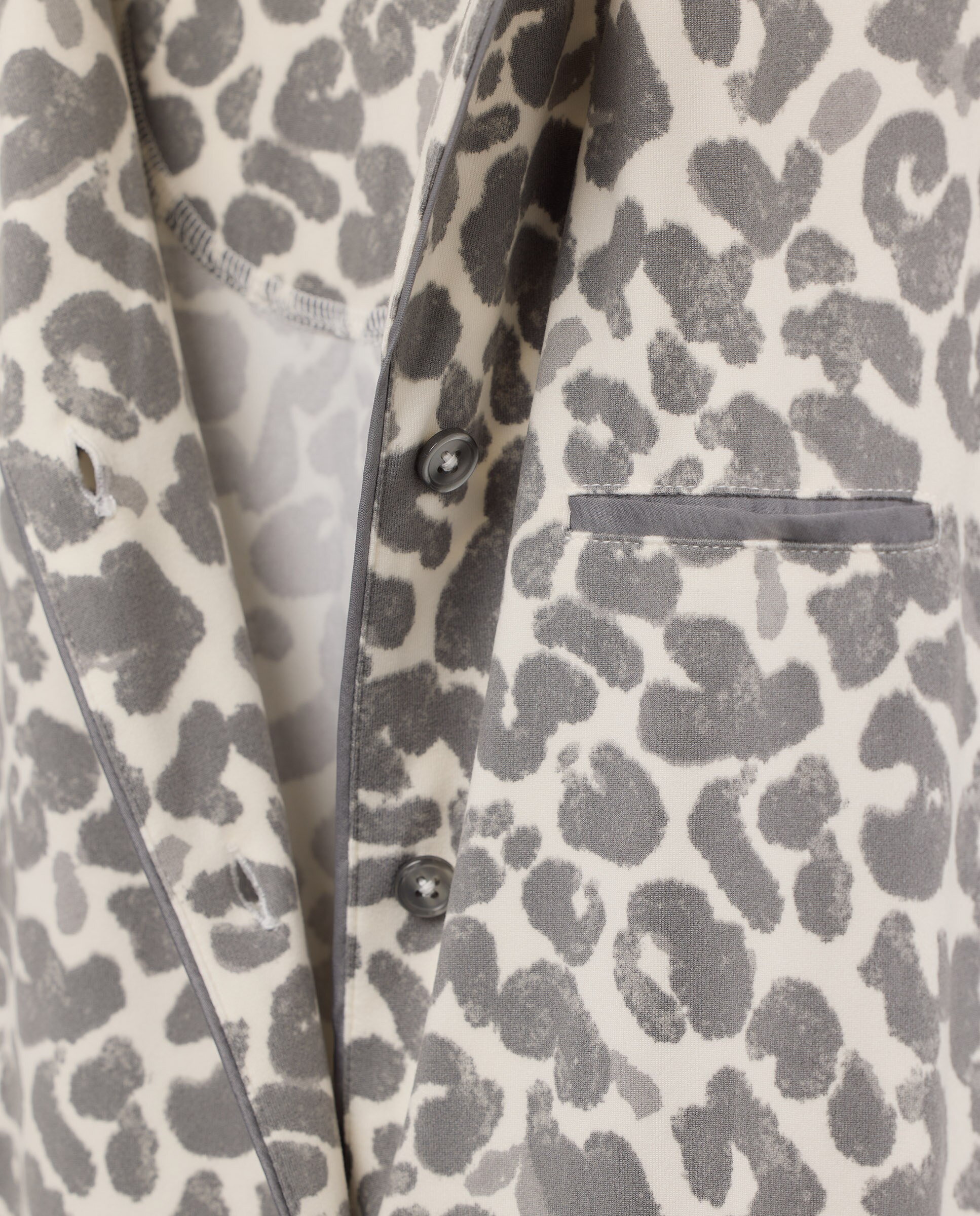 Camisola estampada de poliéster de mujer - Énfasis - Blanco Blanco-4