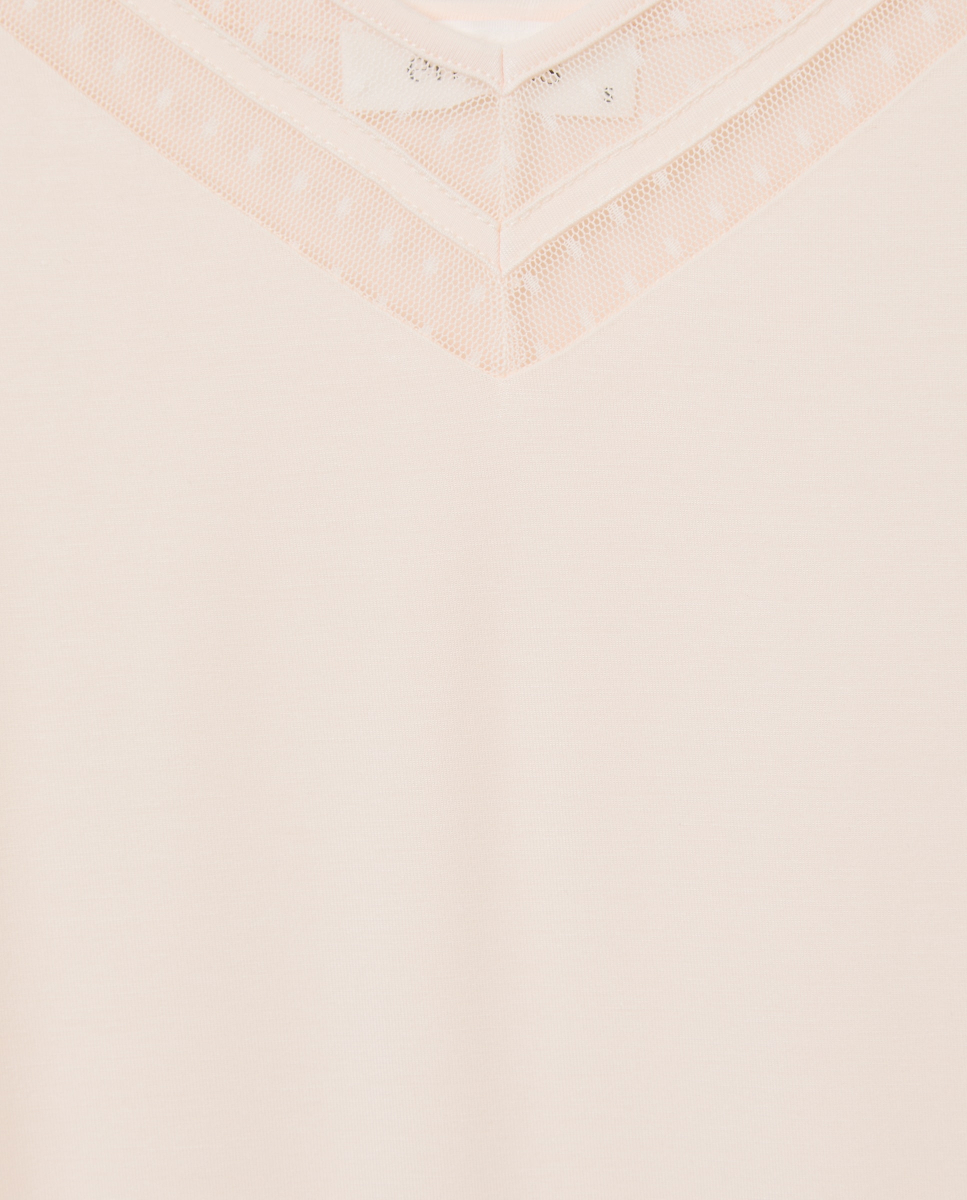 Camisa de Dormir pelo Joelho com Alças 120 Cru-5