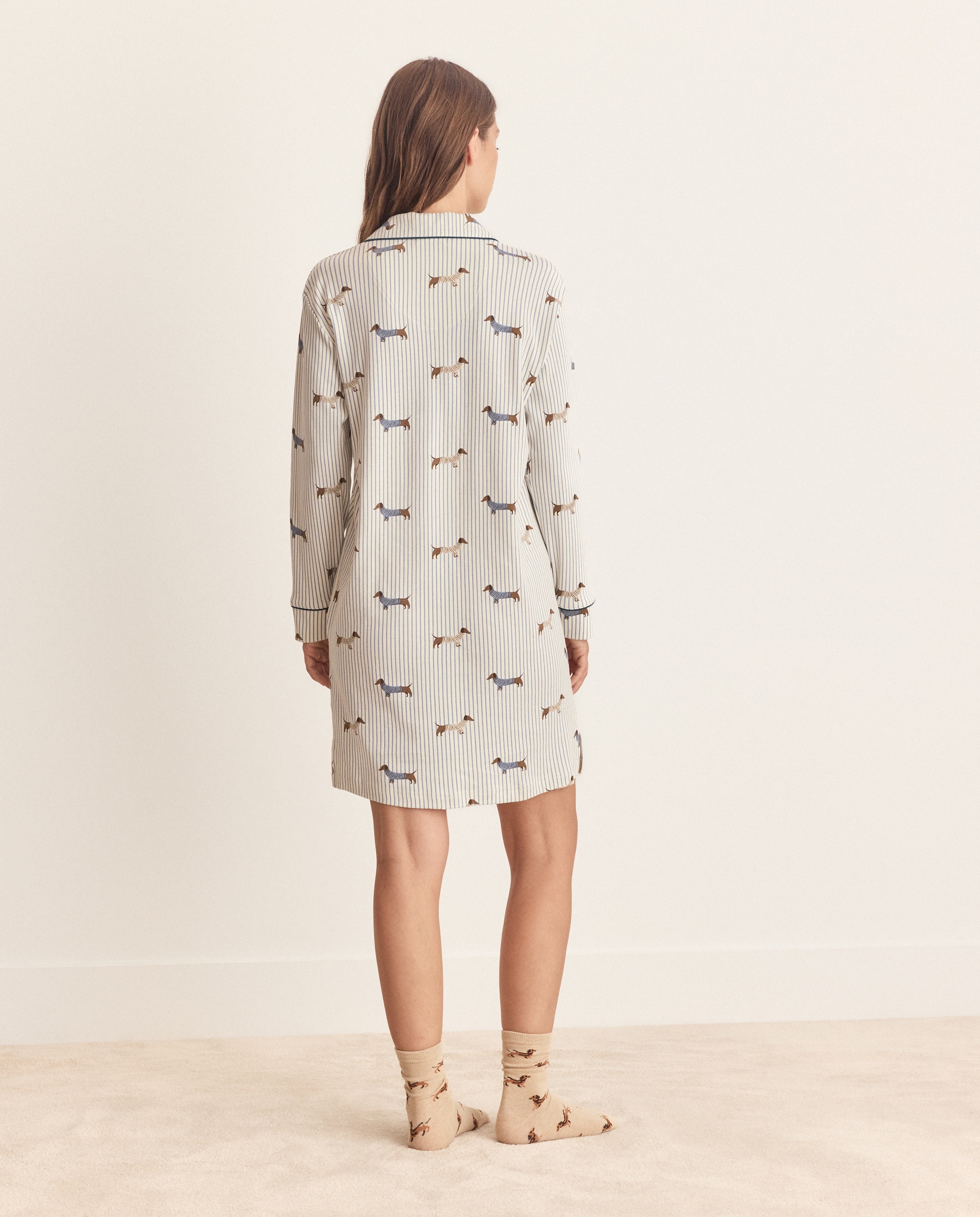 Camisón de mujer - Énfasis - Azul Azul-2