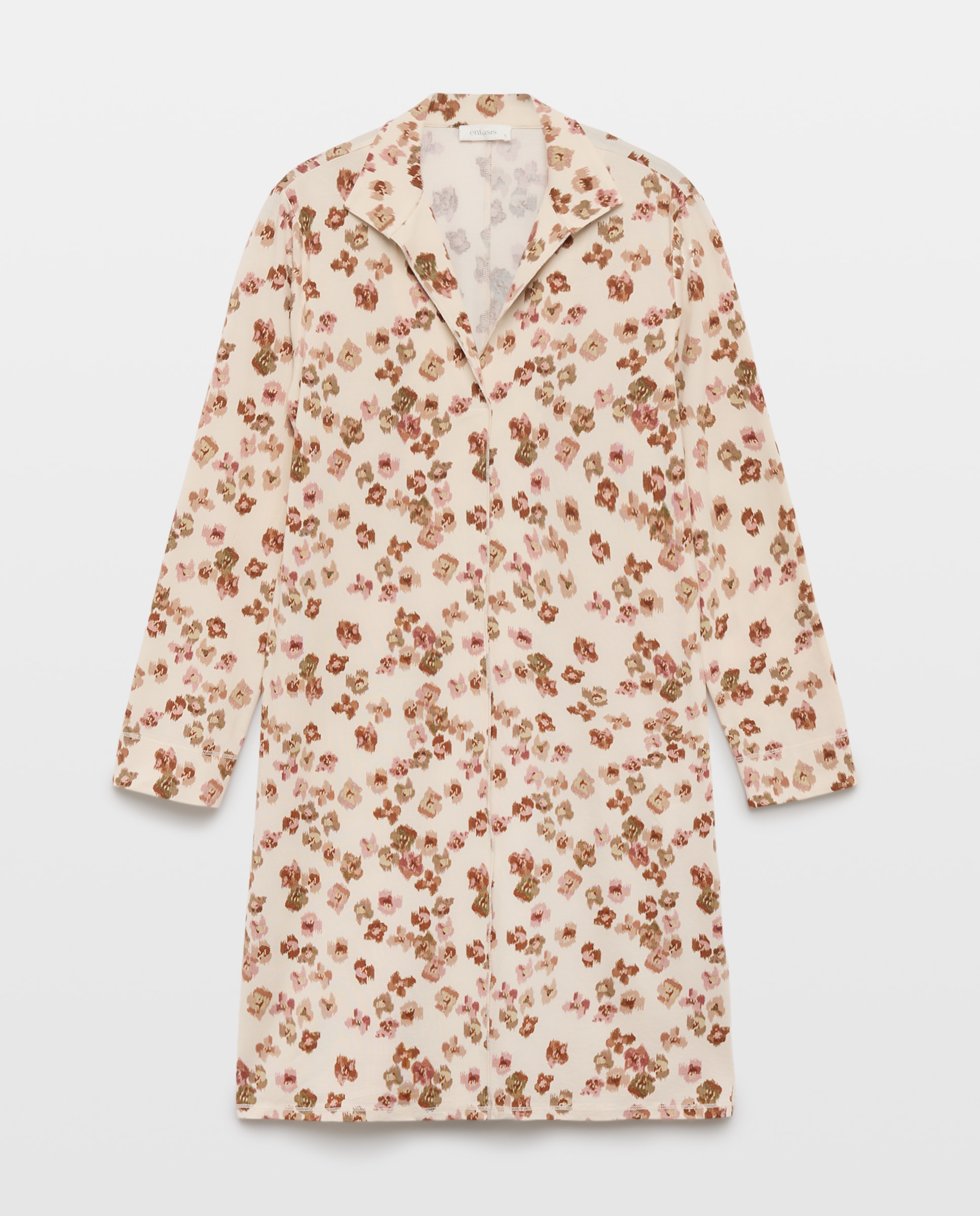 Camisola estampada sin botones de mujer - Énfasis - Multicolor Multicolor-1
