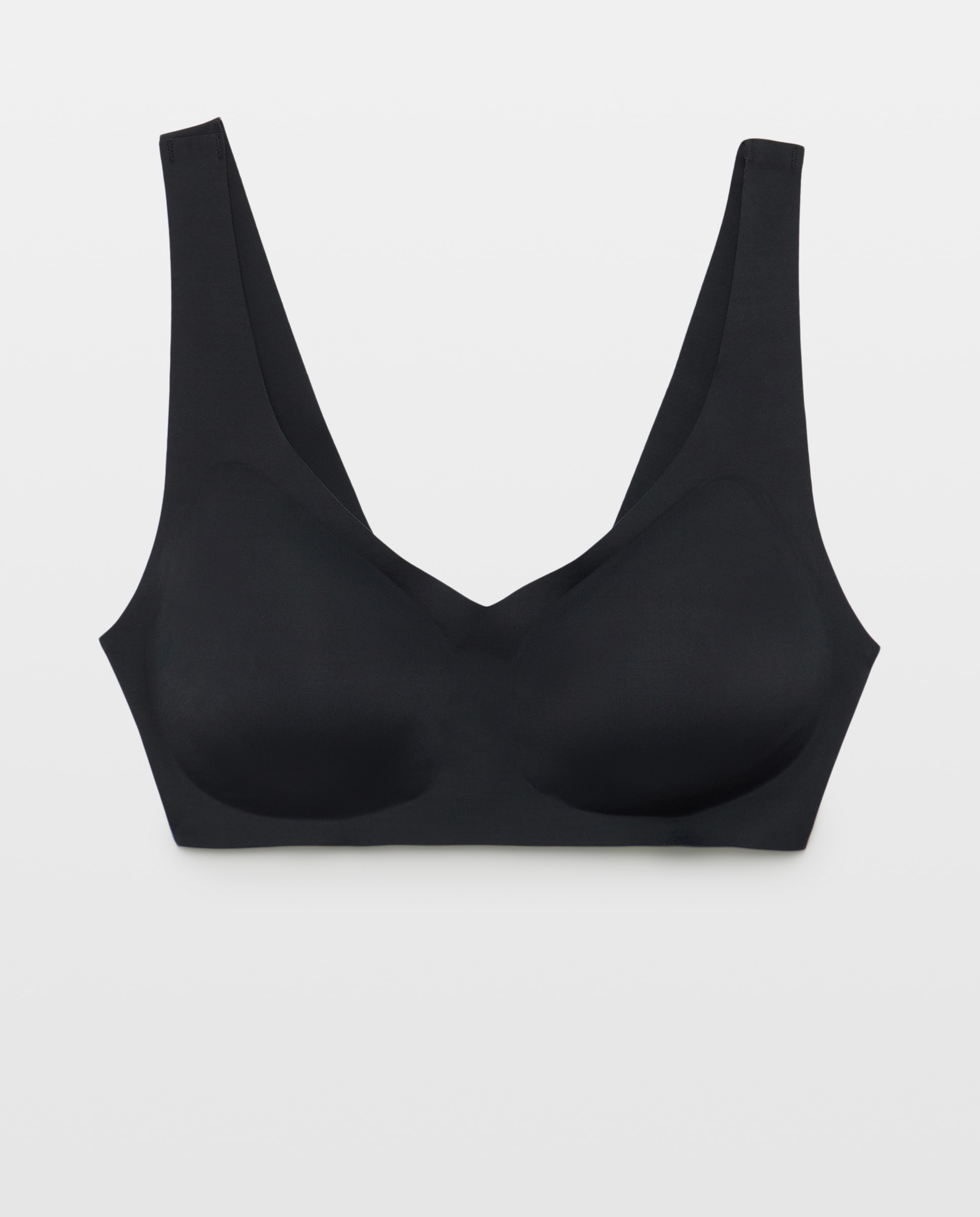 Sujetador invisible de mujer - Énfasis - Negro Negro-4