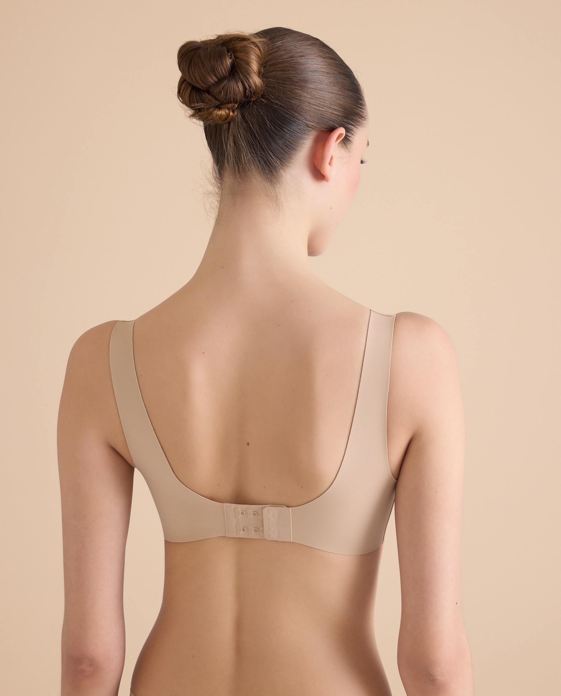 Sujetador invisible de mujer - Énfasis - Beige Beige-3