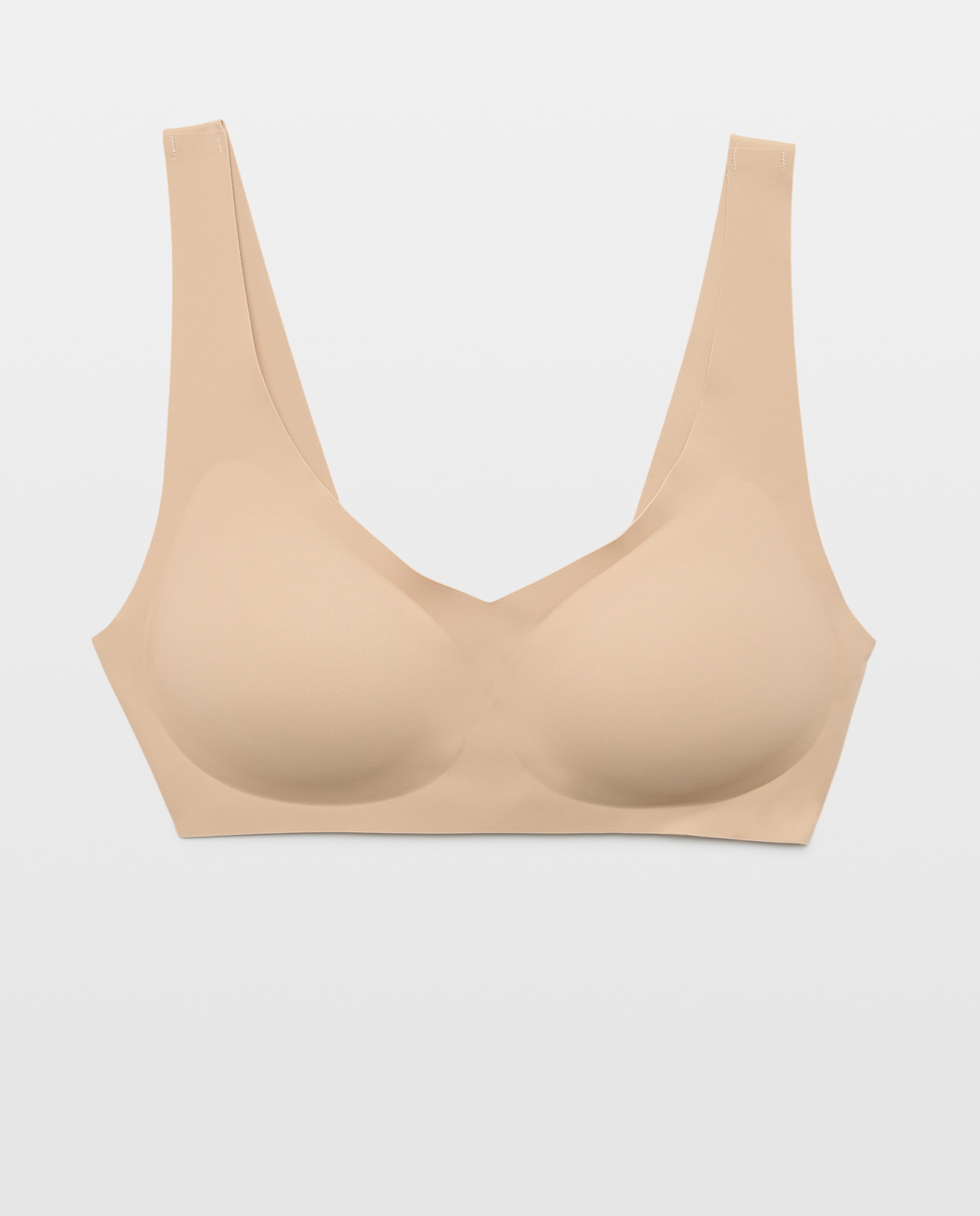Sujetador invisible de mujer - Énfasis - Beige Beige-4