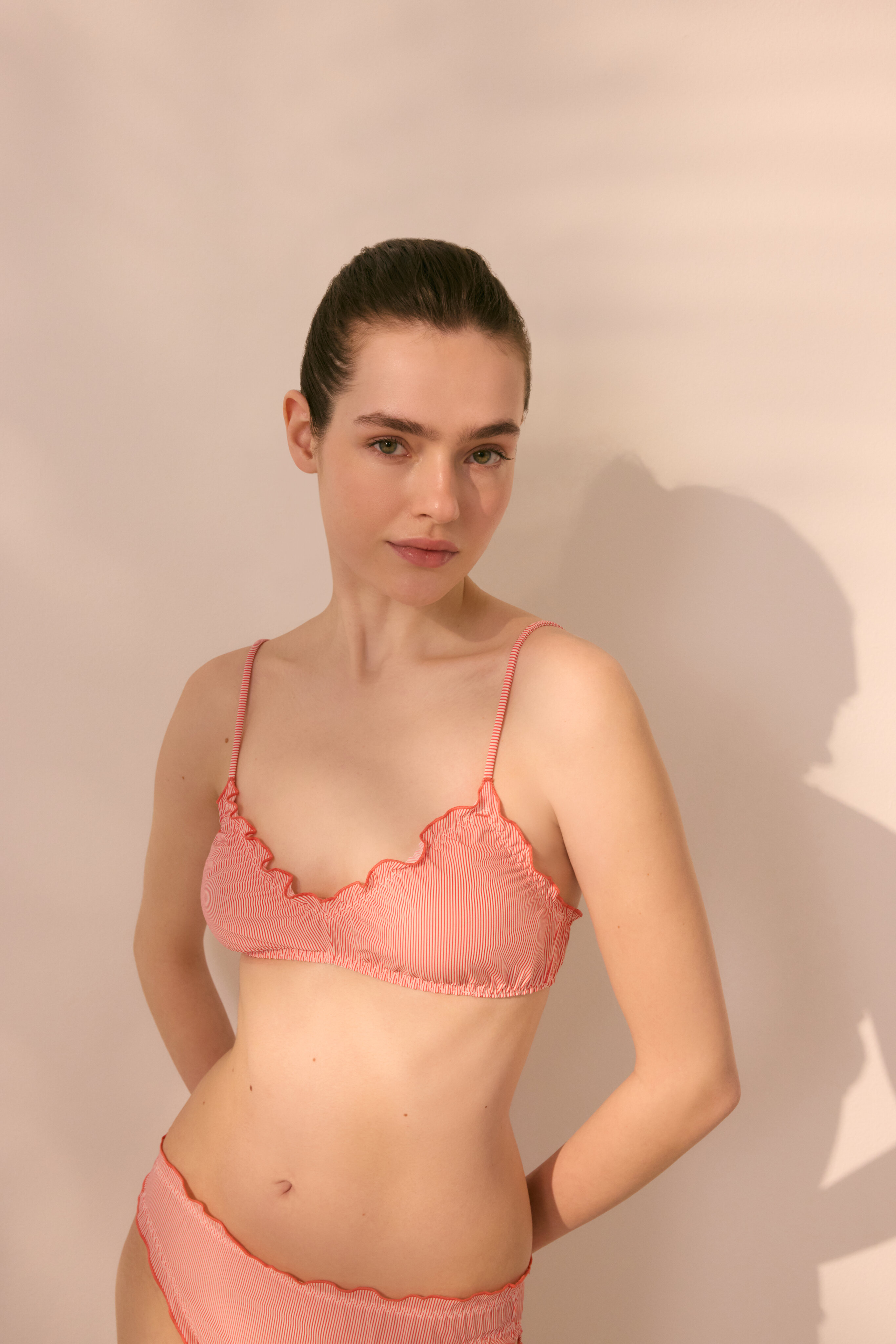 Soutien sem Aro Bralette Vermelho-2