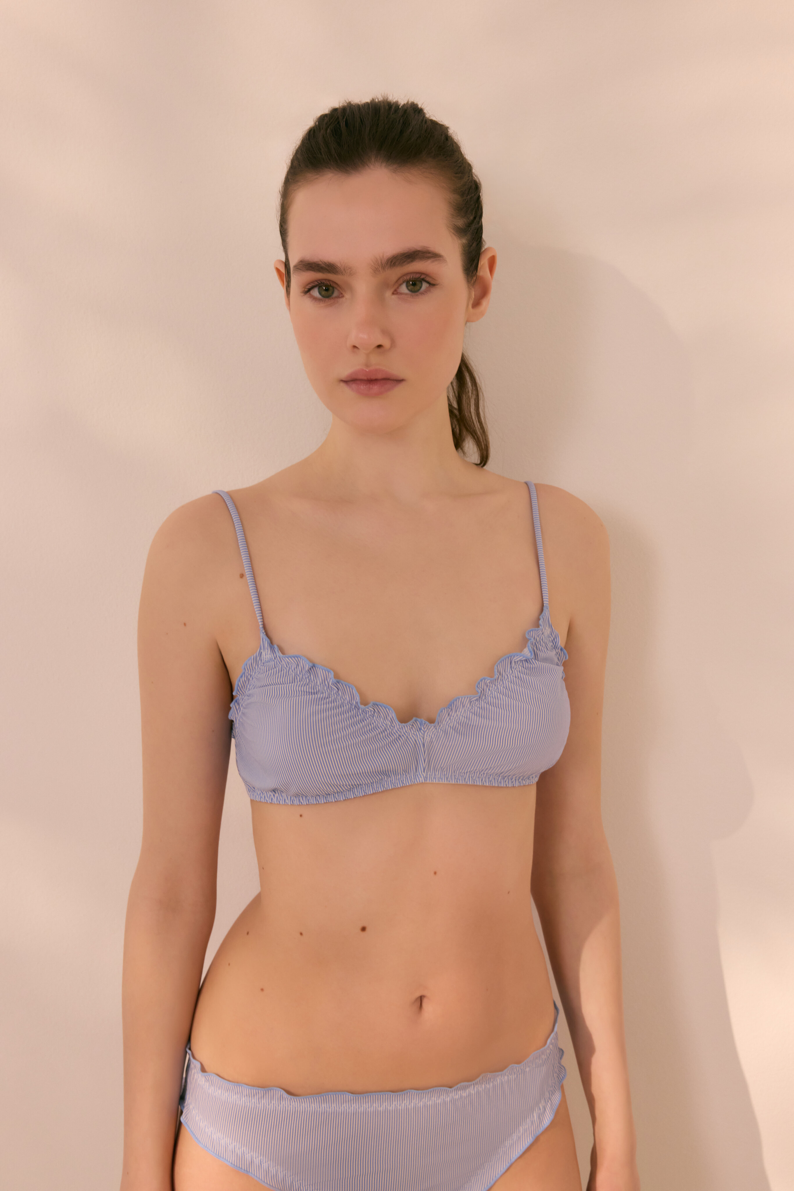 Soutien sem Aro Bralette Azul-2