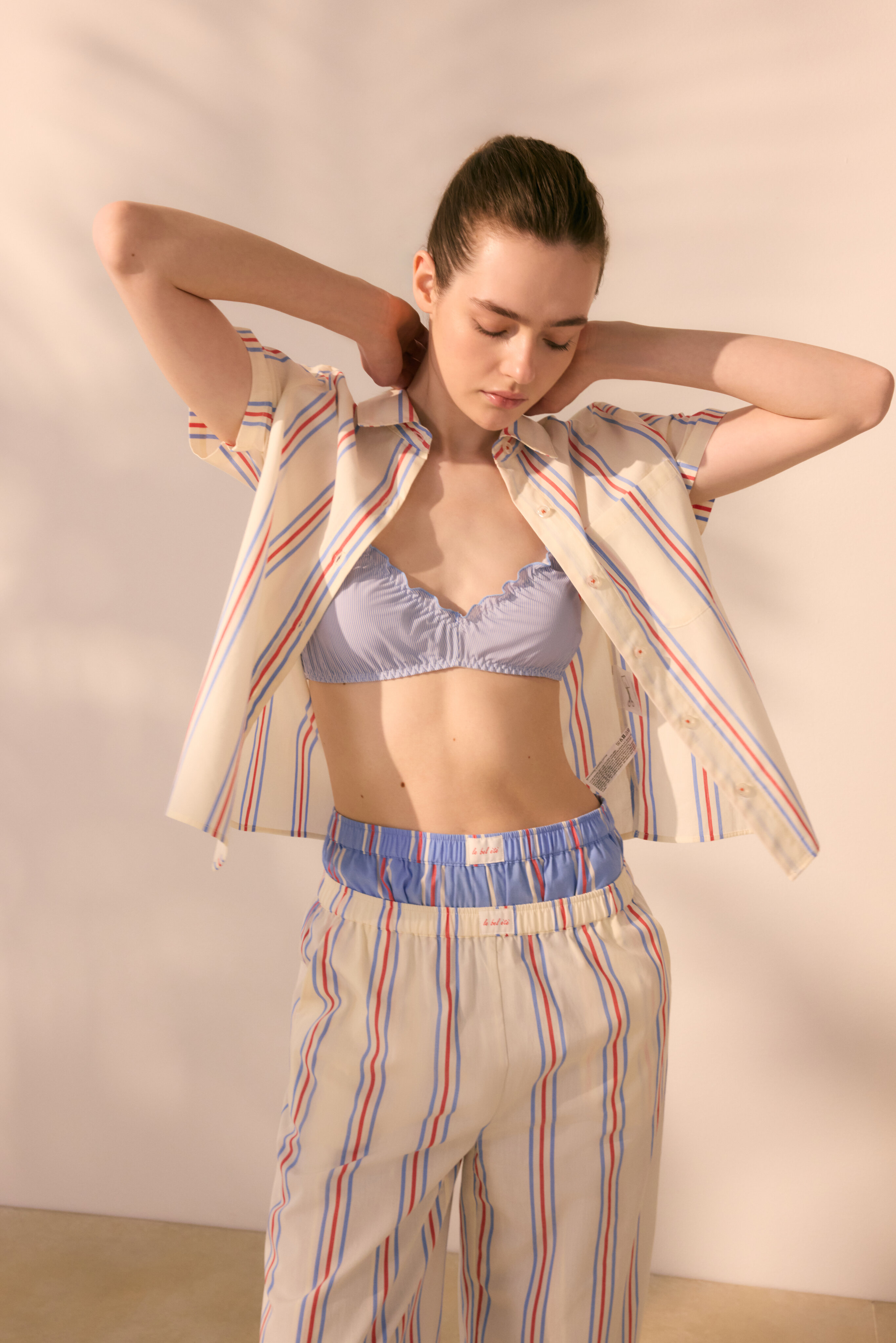 Soutien sem Aro Bralette Azul-4
