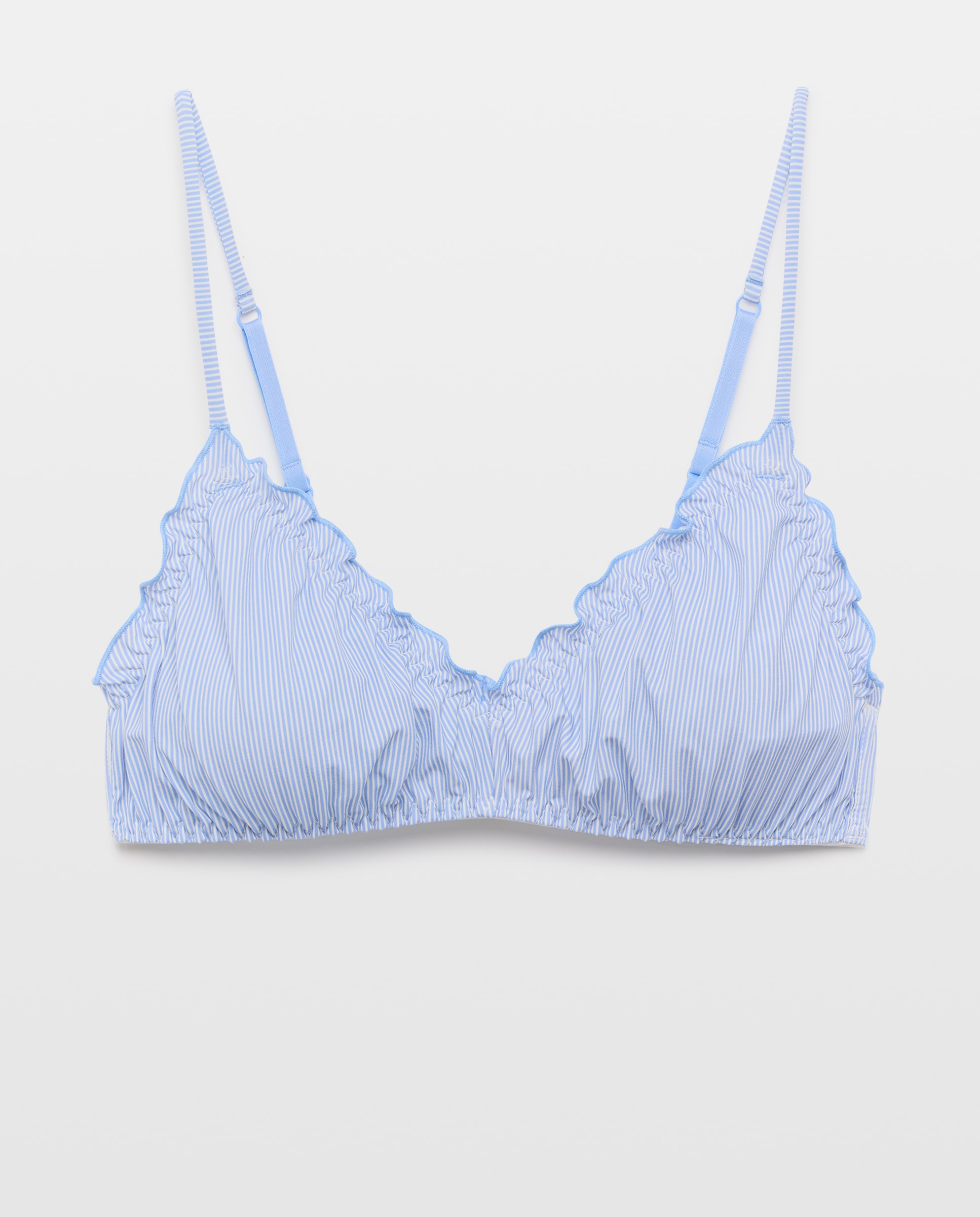 Soutien sem Aro Bralette Azul-5