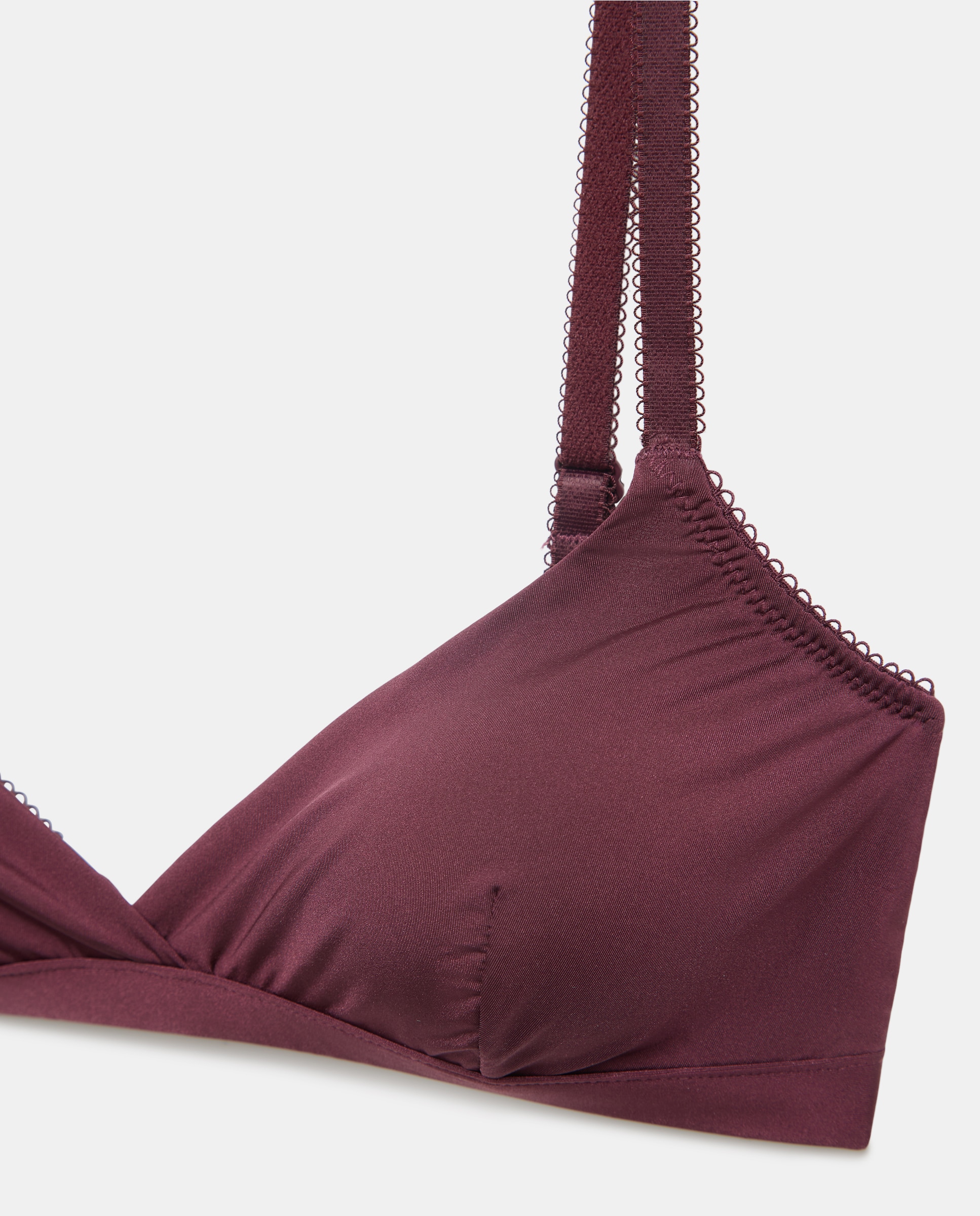 Soutien Triangular de Cetim Bordeaux-4