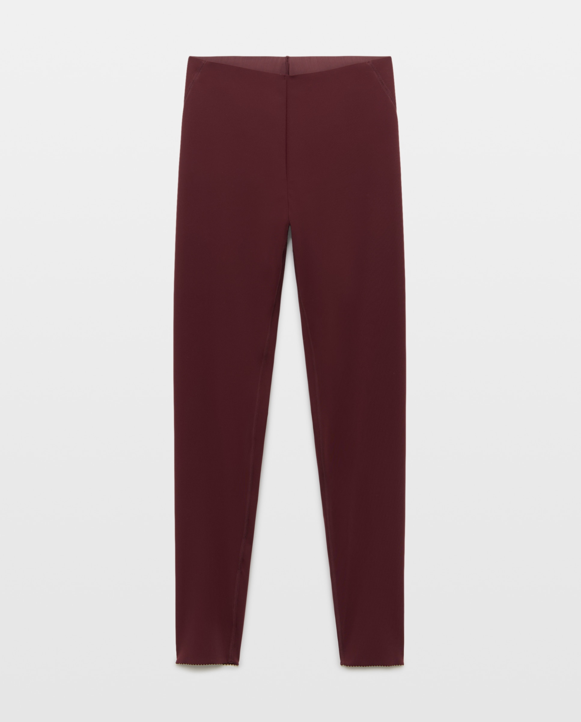 Calças Tipo Leggings Bordeaux-4