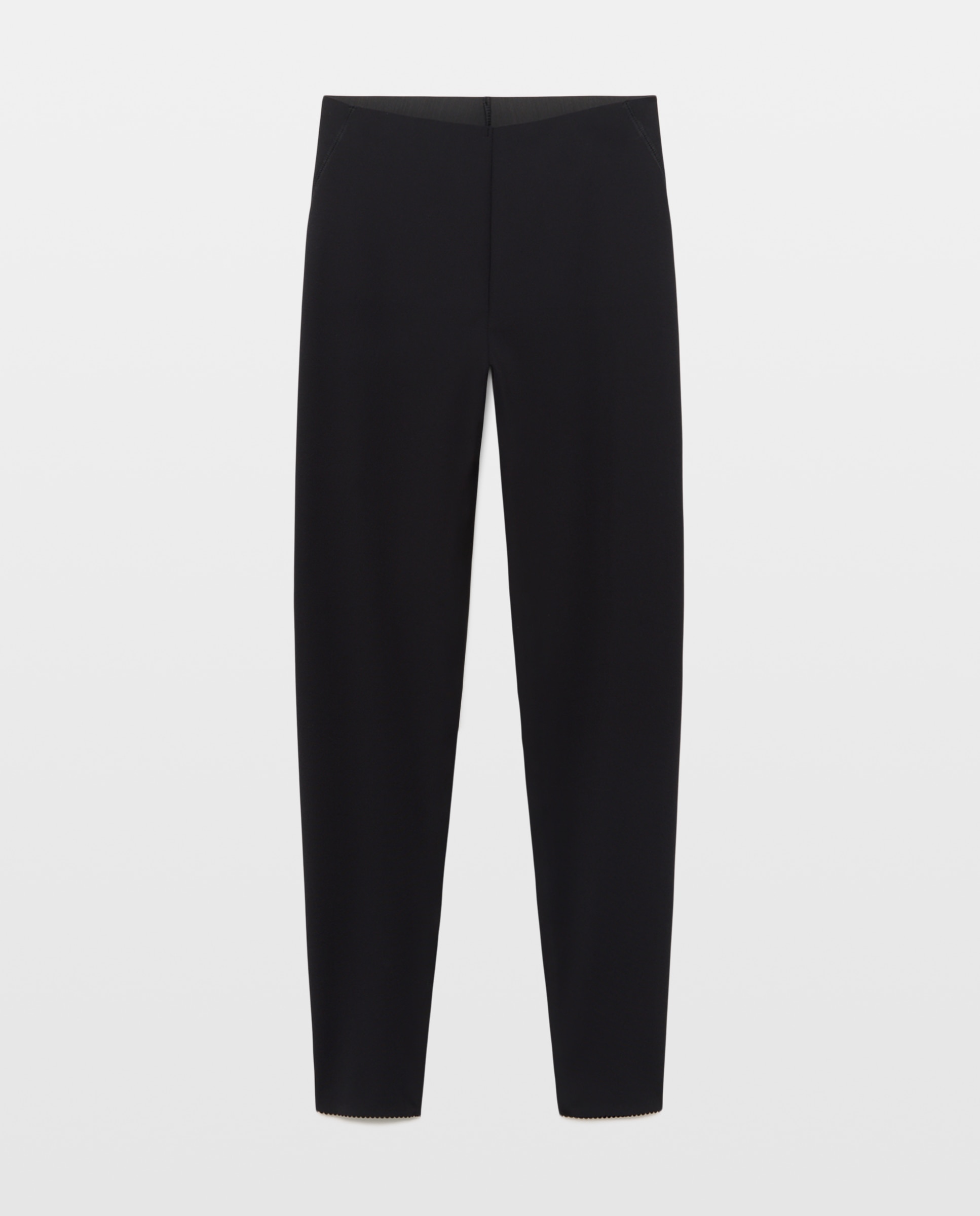 Calças Tipo Leggings Preto-4