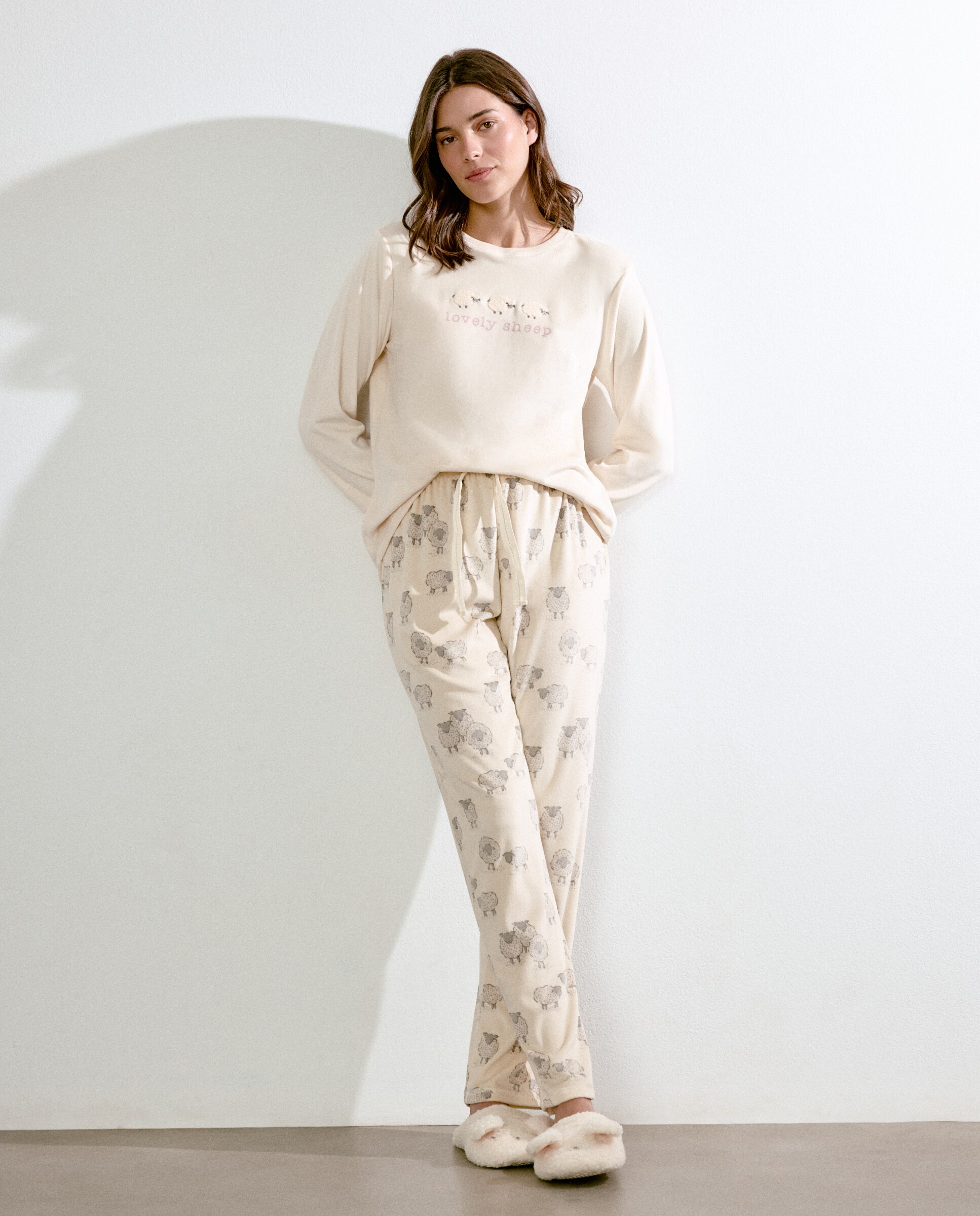 Camisola de Pijama 120 Cru-2