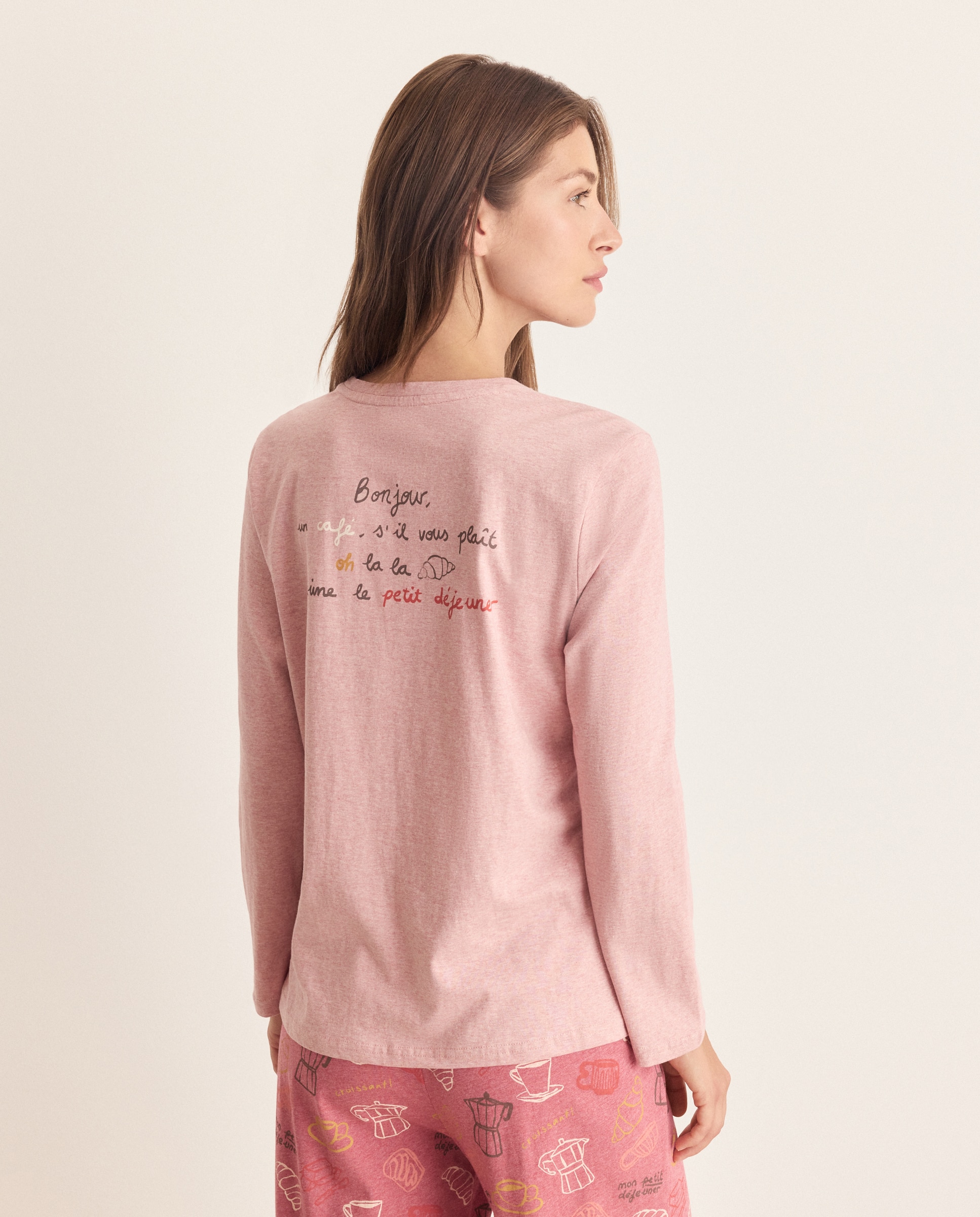 Camiseta de mujer posicional - Énfasis - 200 Rosa 200 Rosa-3