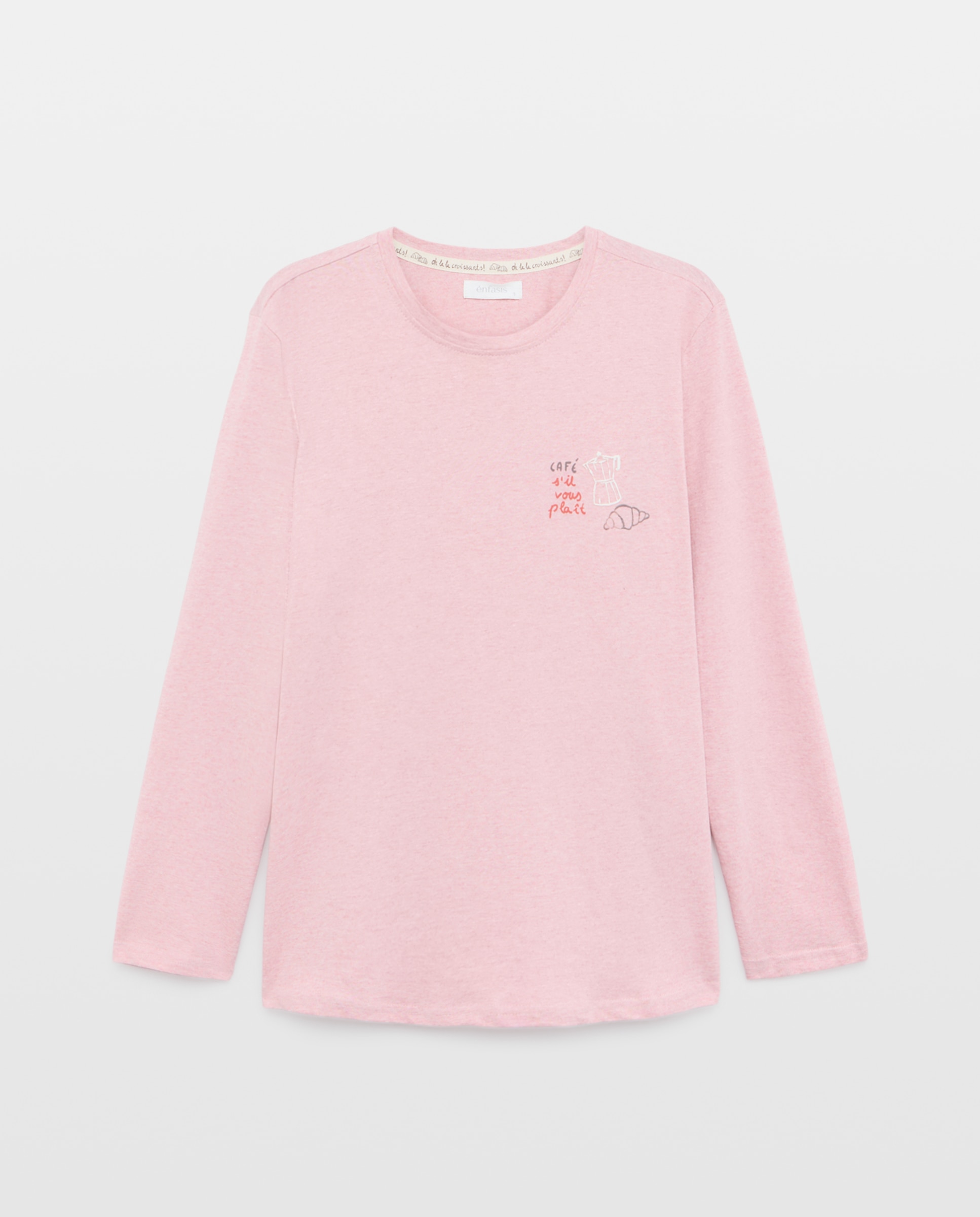 Camiseta de mujer posicional - Énfasis - 200 Rosa 200 Rosa-5