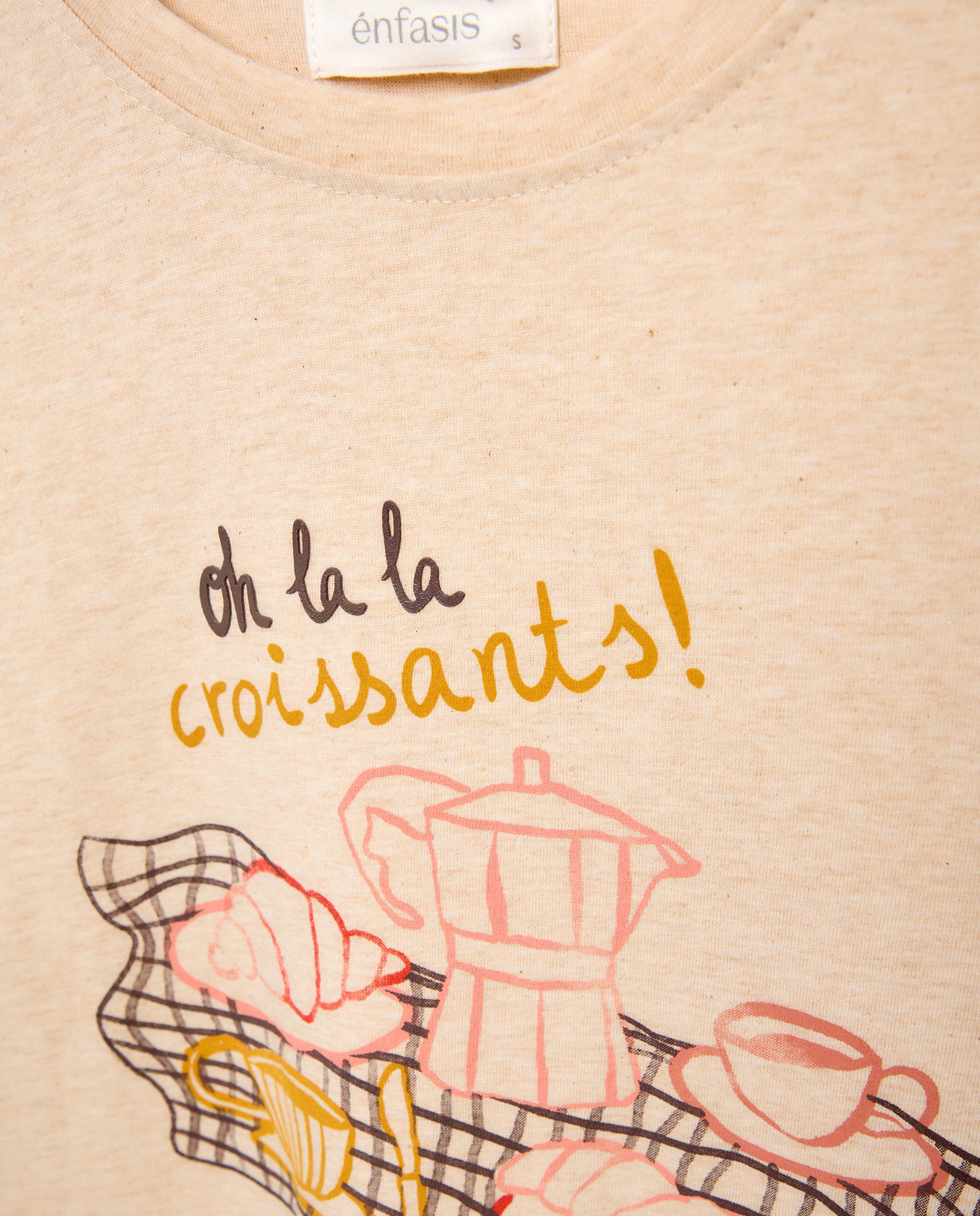 Camiseta de mujer posicional - Énfasis - 120 Crudo 120 Crudo-5