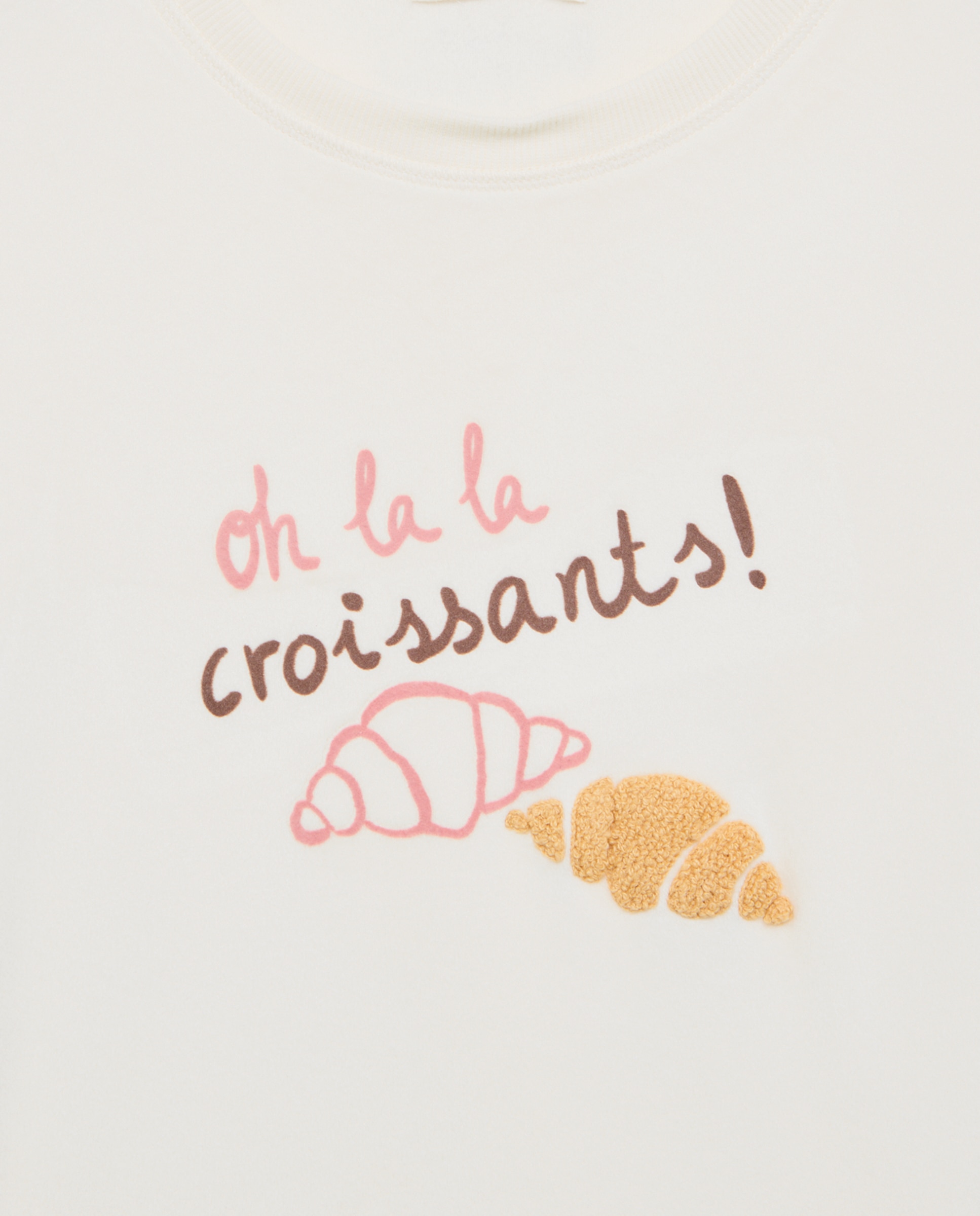 Camiseta de pijama estampada de mujer - Énfasis - 120 Crudo 120 Crudo-5