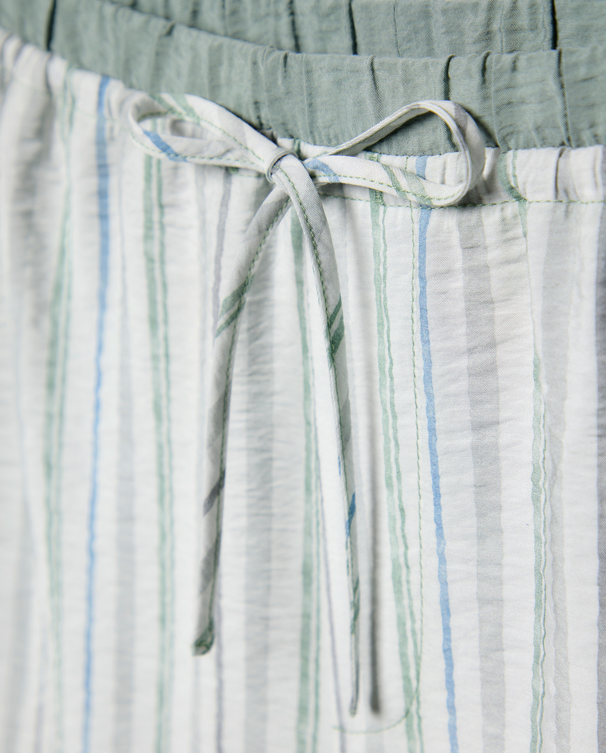 Pantalón pijama de mujer corto - Énfasis - Verde Verde-5