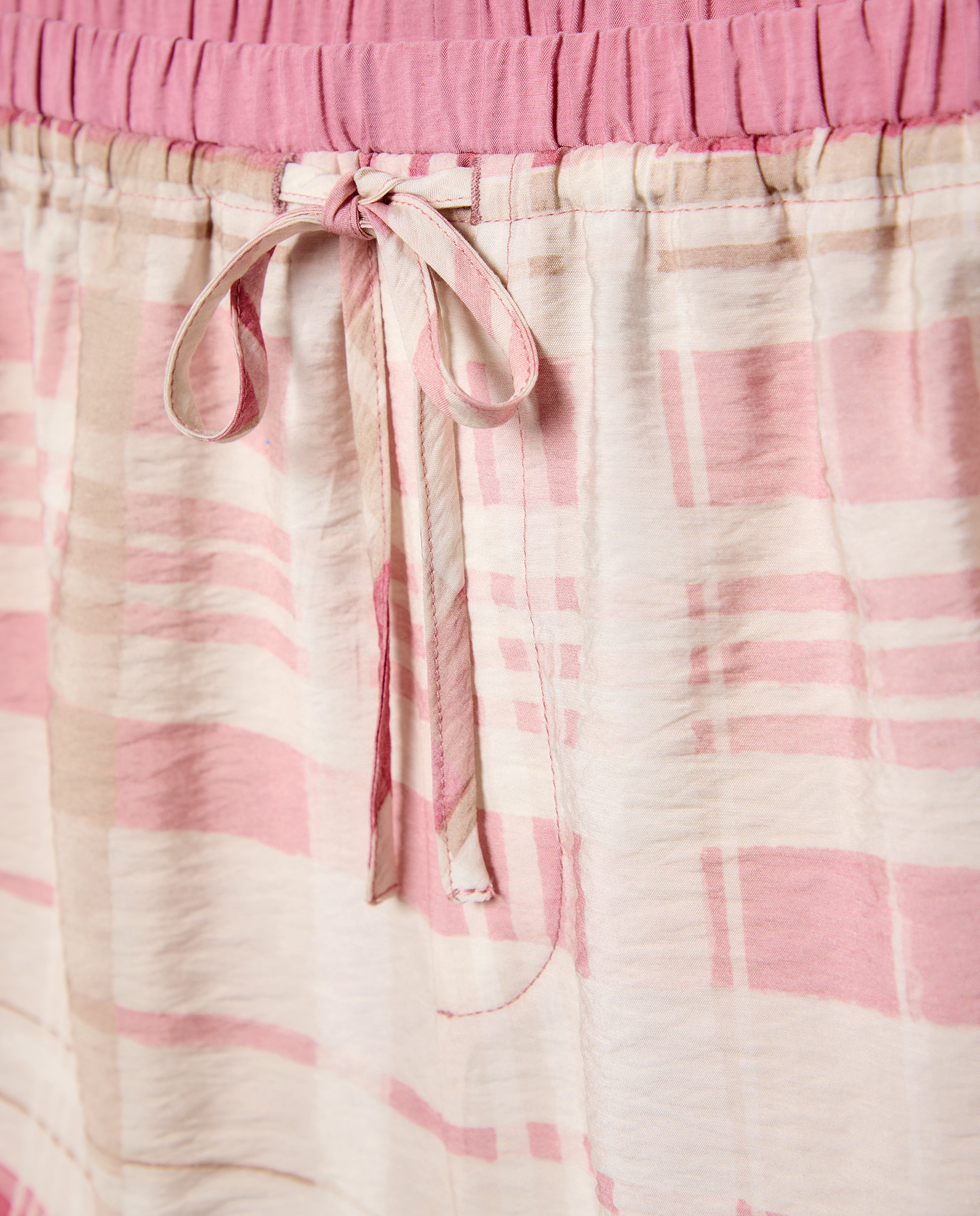 Pantalón pijama de mujer corto - Énfasis - Rosa Rosa-5