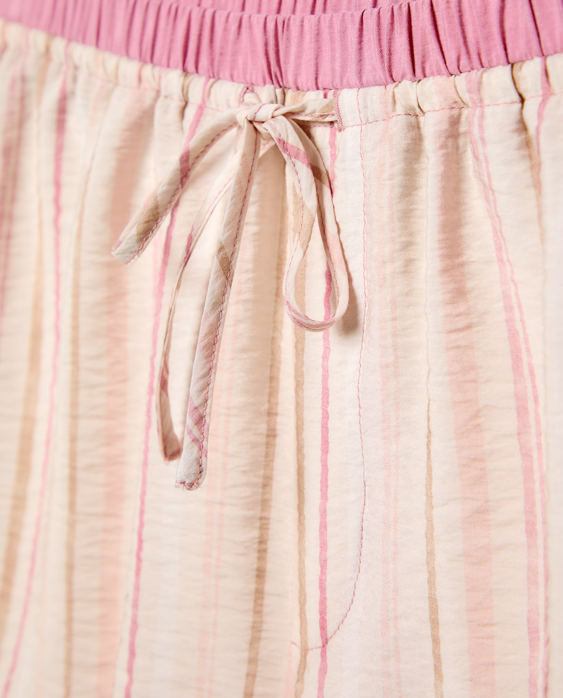Pantalón pijama de mujer corto - Énfasis - Rosa Rosa-5