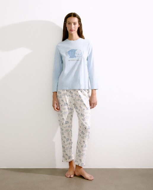 Imagem 0 de Calças de Pijama com Estampado