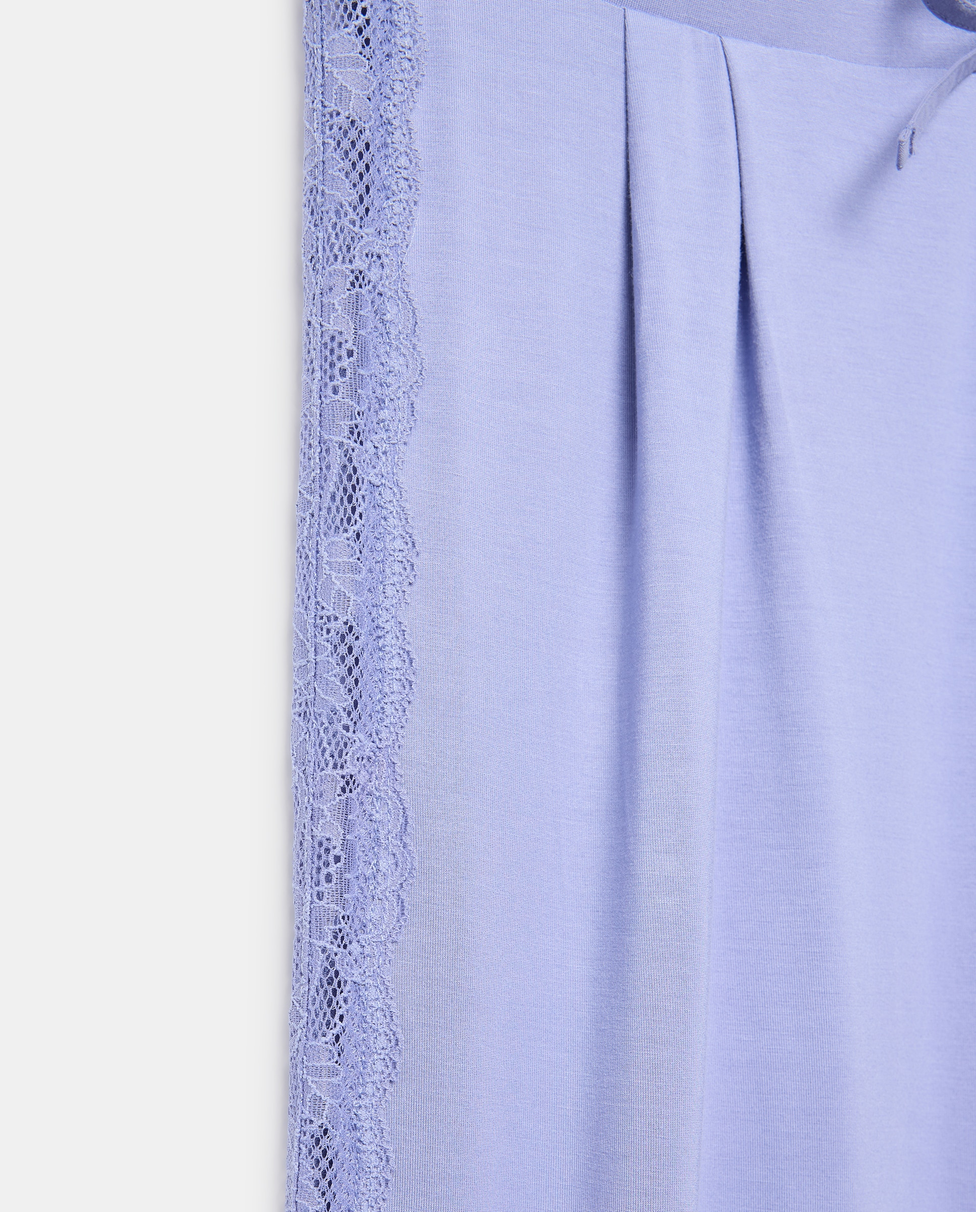 Calças de Viscose Lisas 400 Azul-5