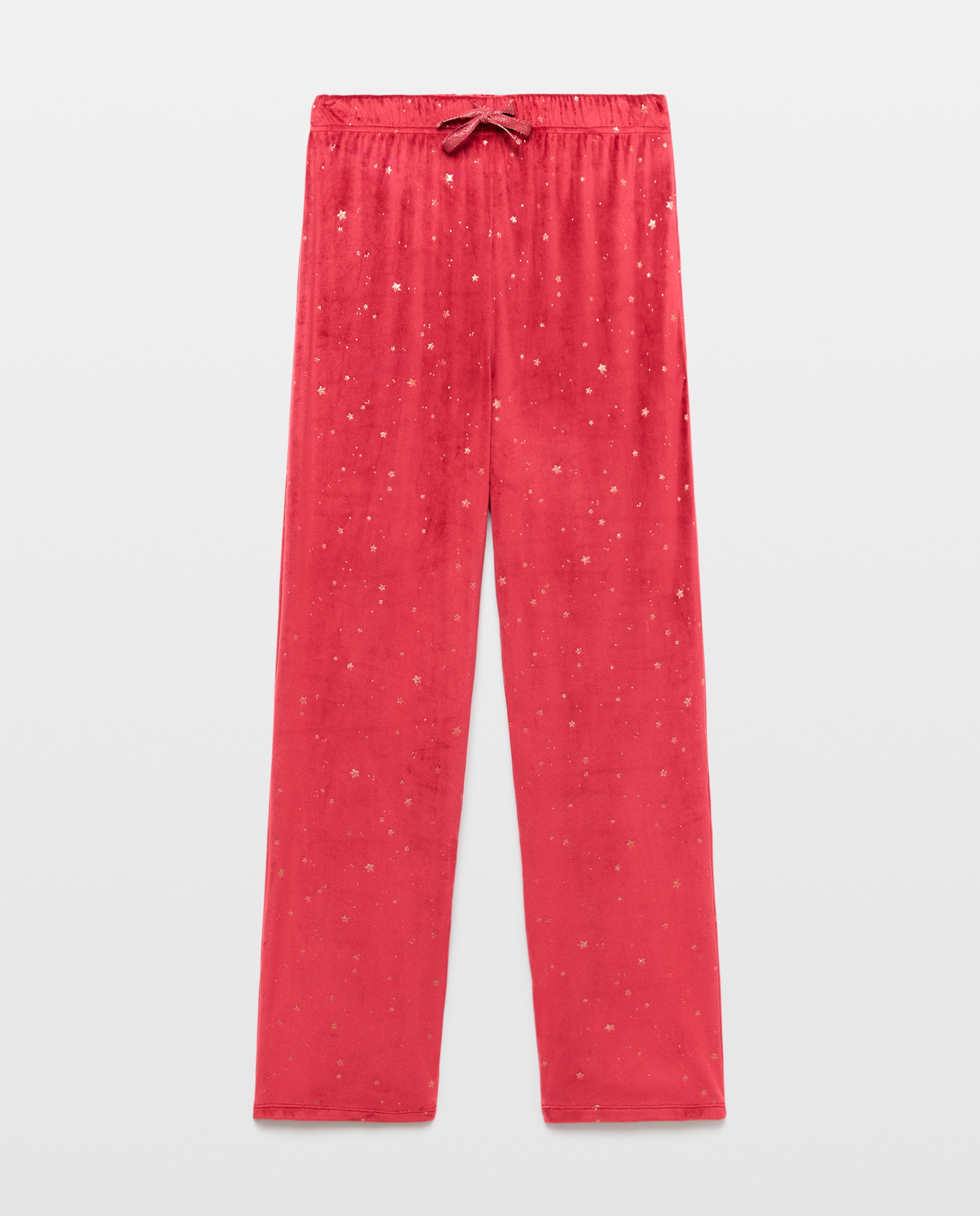 Imagen 4 de Pantalón pijama de mujer recto navidad - Énfasis - 600 Rojo 600 Rojo